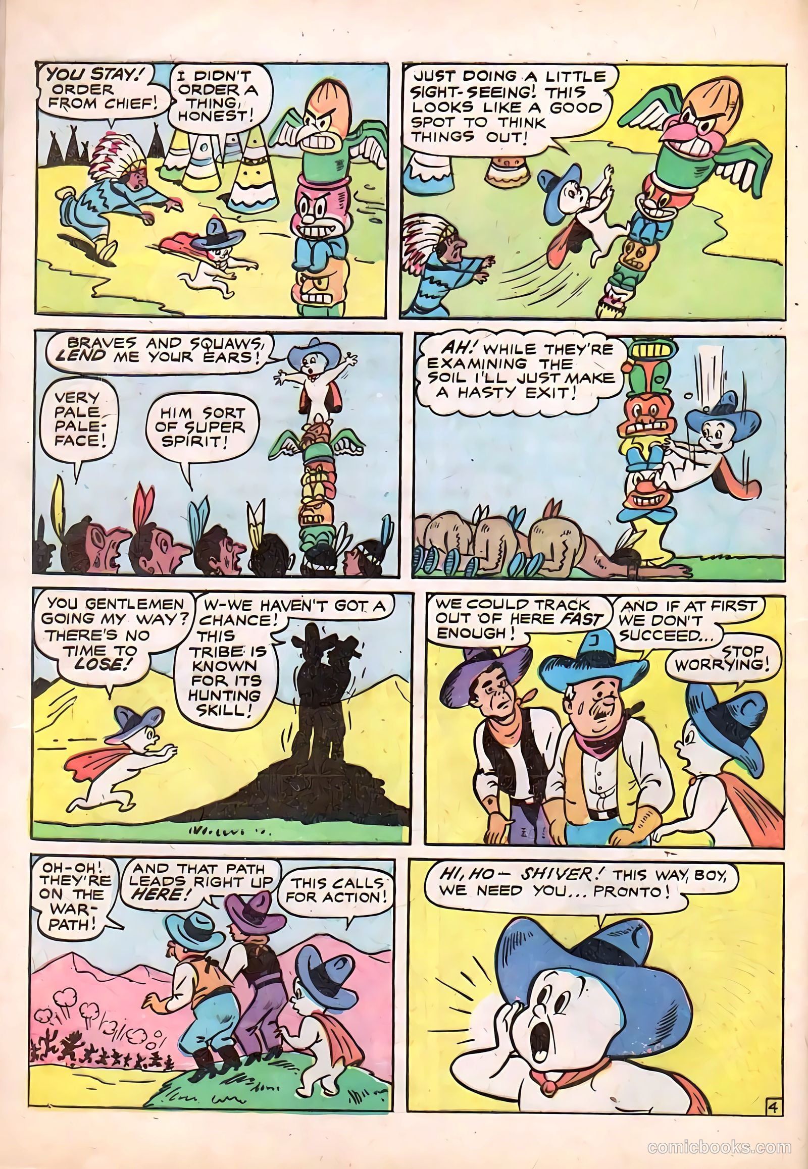 Super Spook #4 (1958) — page 32 of 36