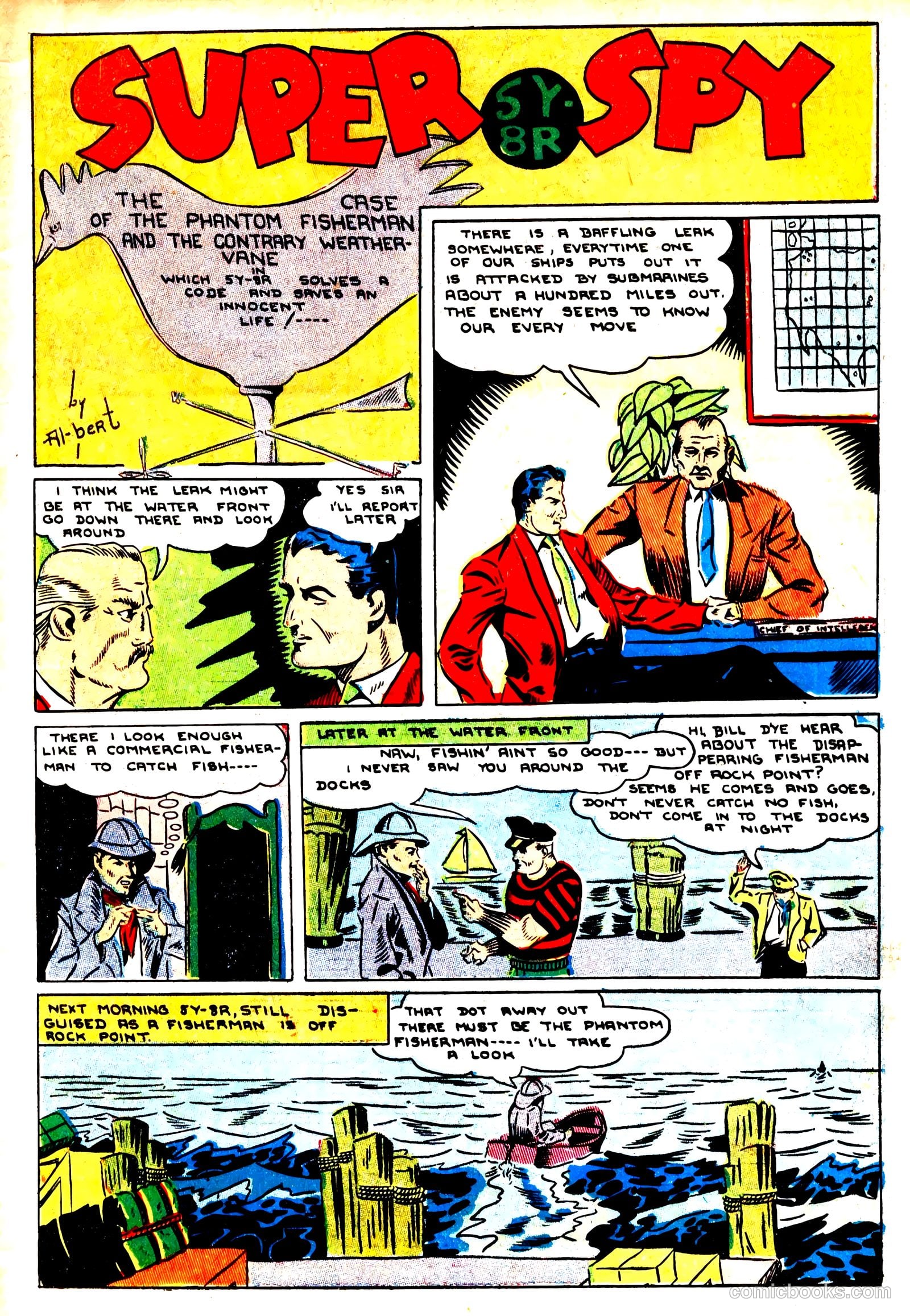 Super Spy #1 (1940) — page 4 of 68