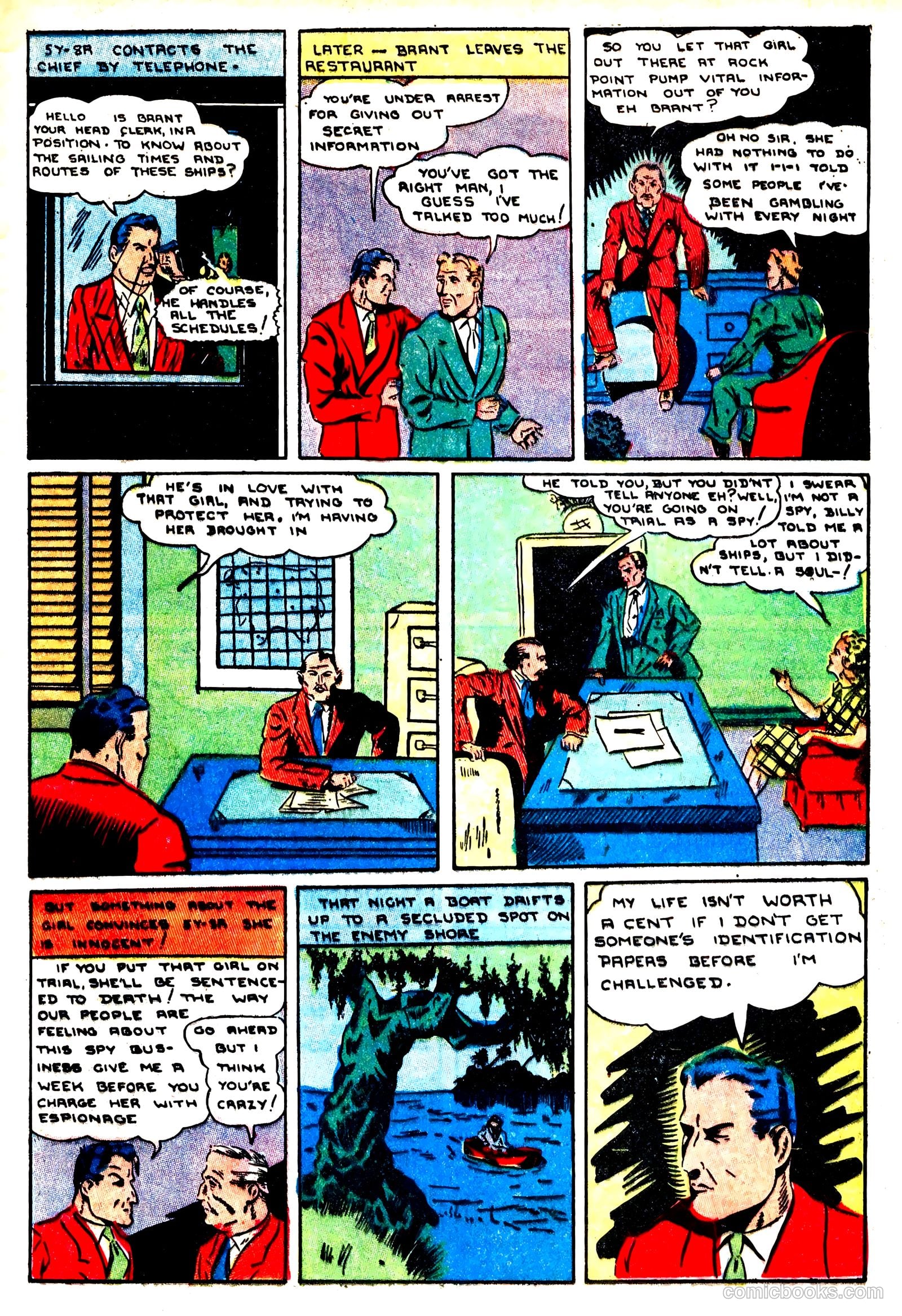 Super Spy #1 (1940) — page 6 of 68