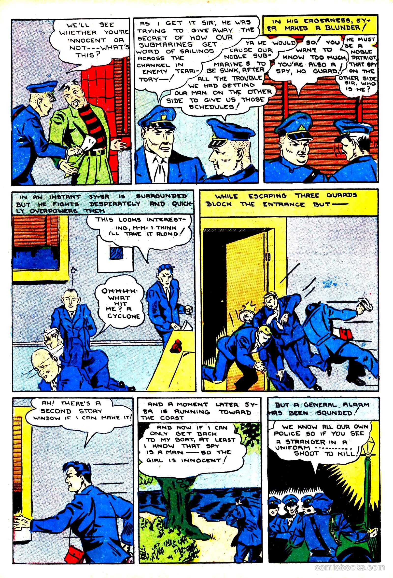 Super Spy #1 (1940) — page 8 of 68