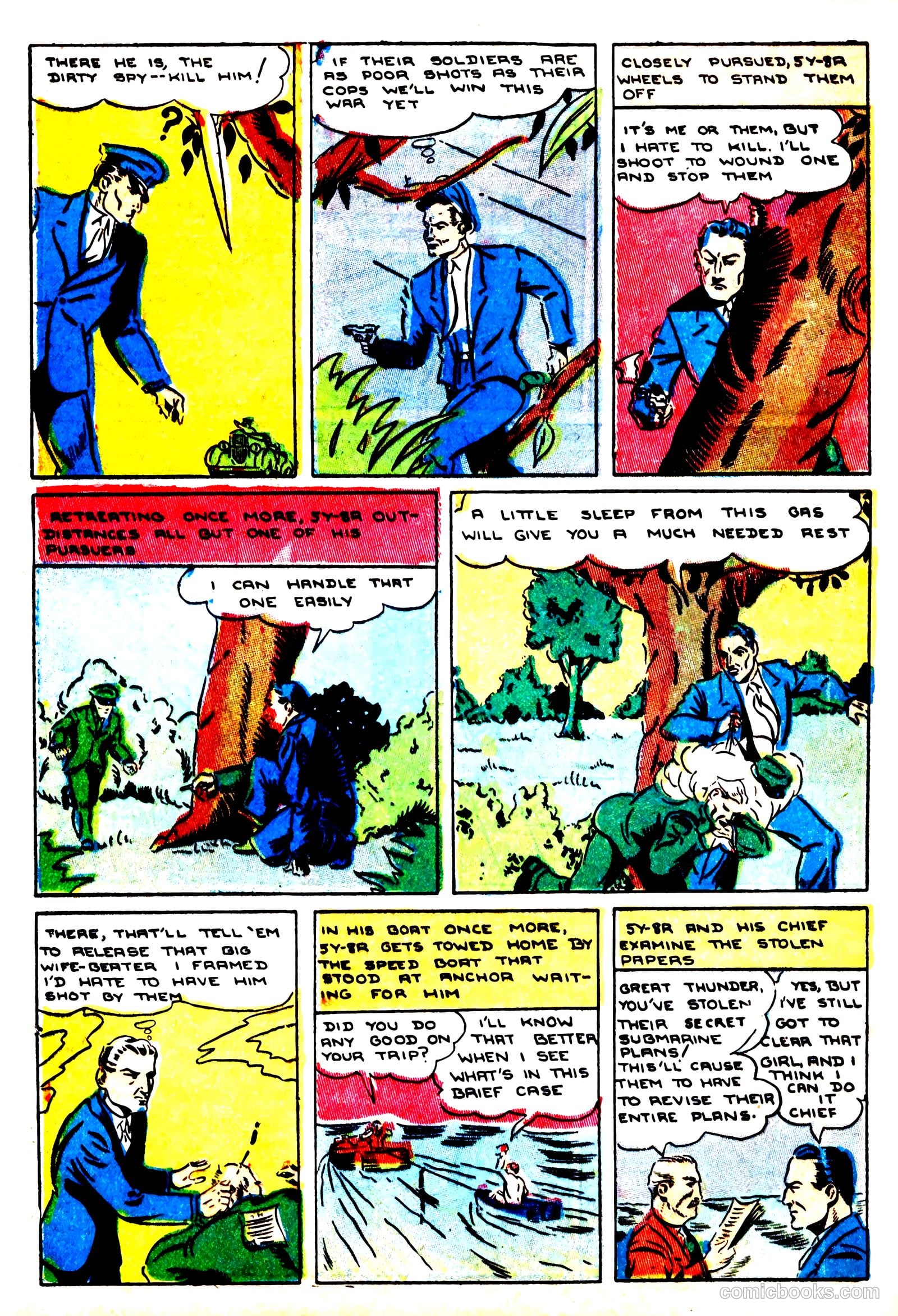 Super Spy #1 (1940) — page 9 of 68