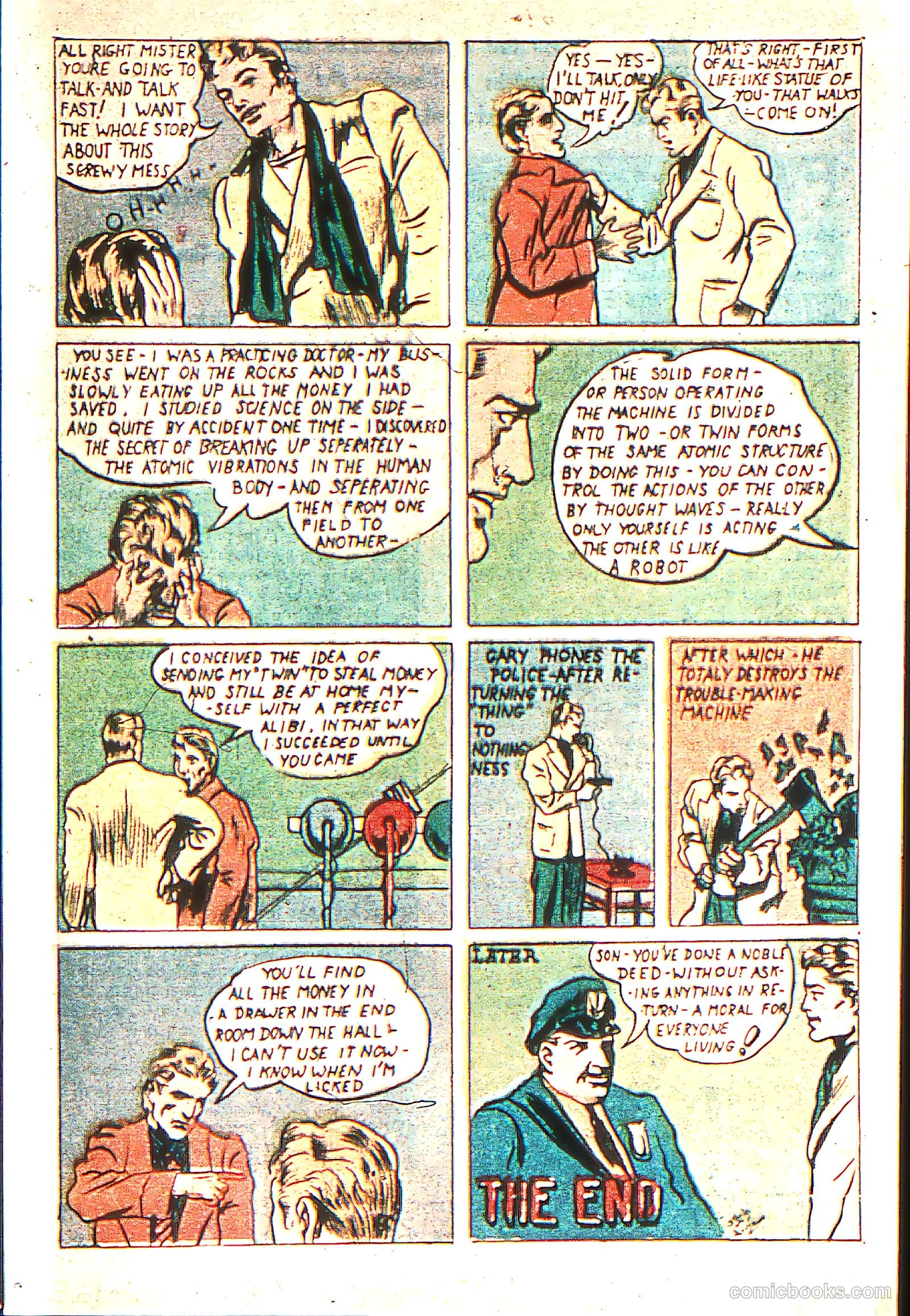 Super Spy #1 (1940) — page 30 of 68