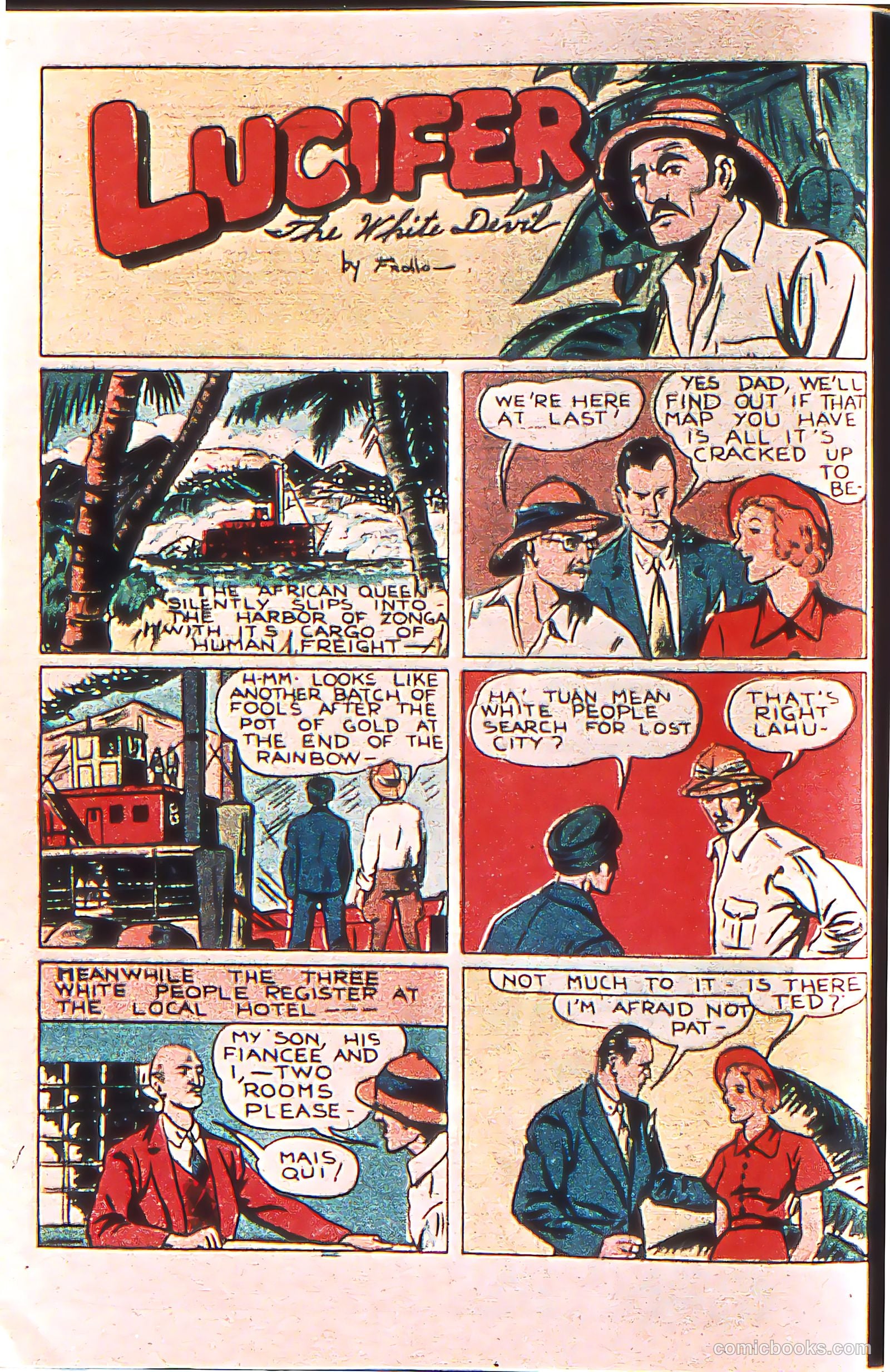 Super Spy #1 (1940) — page 32 of 68