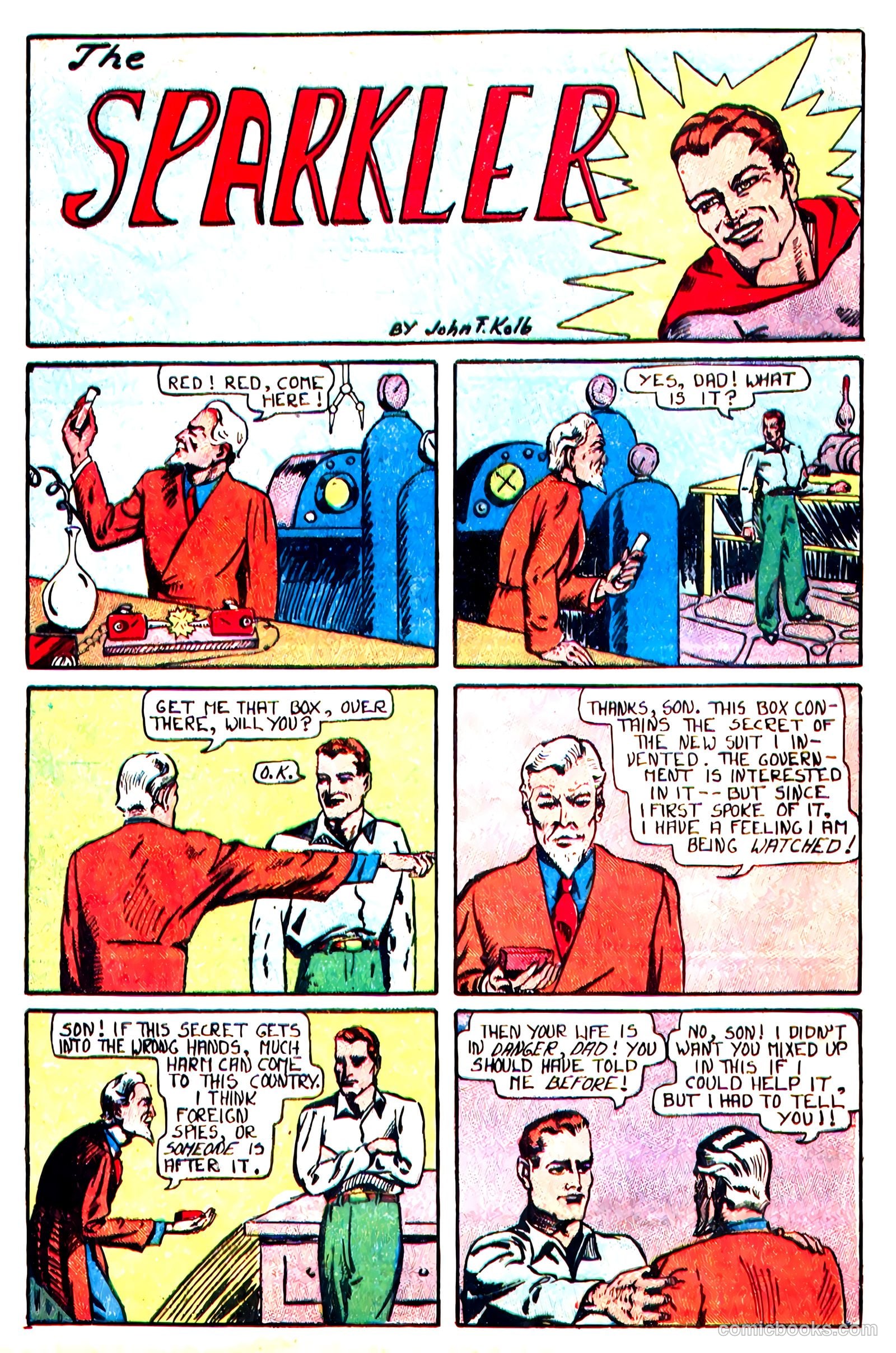 Super Spy #1 (1940) — page 52 of 68