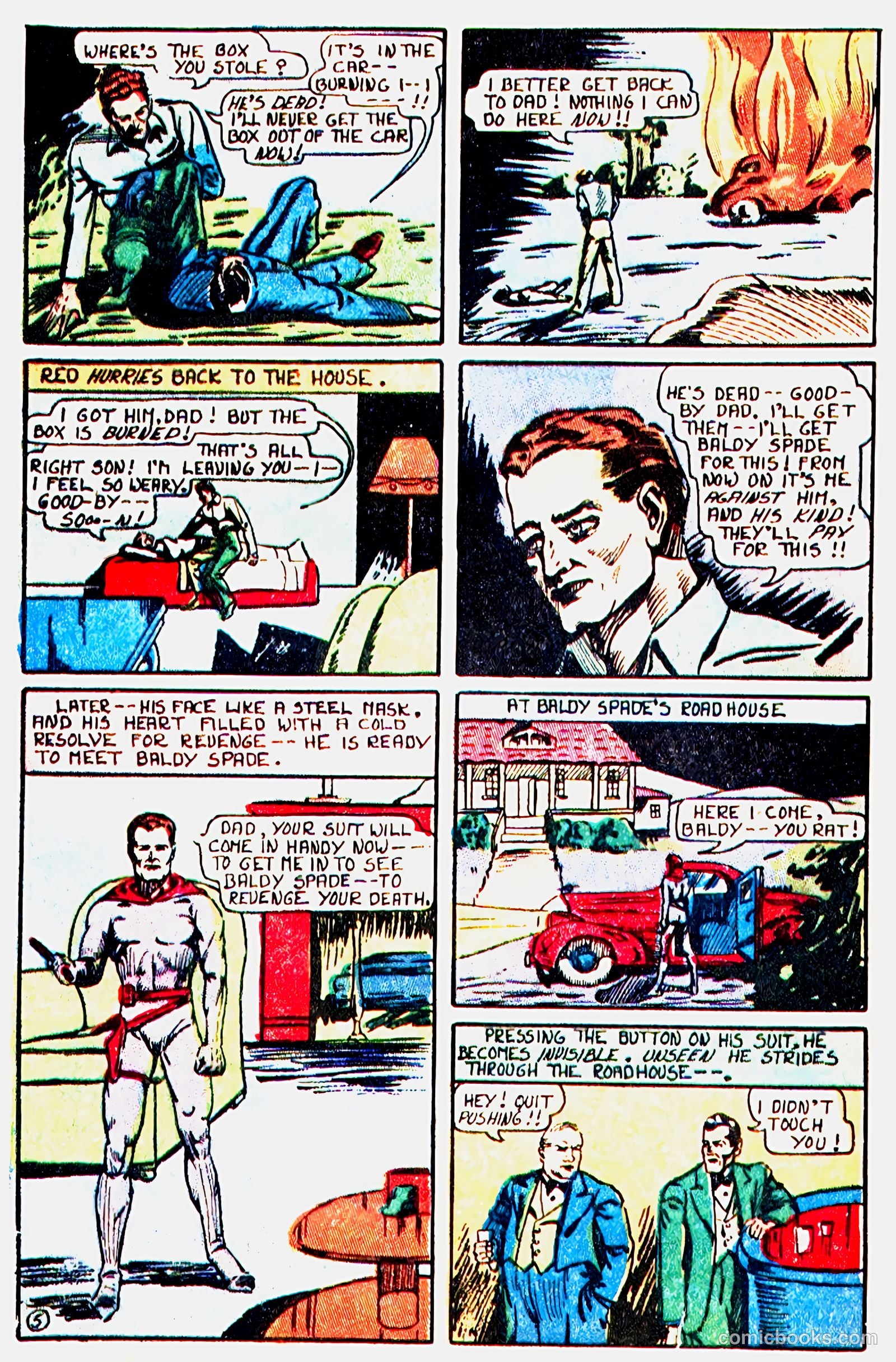 Super Spy #1 (1940) — page 56 of 68