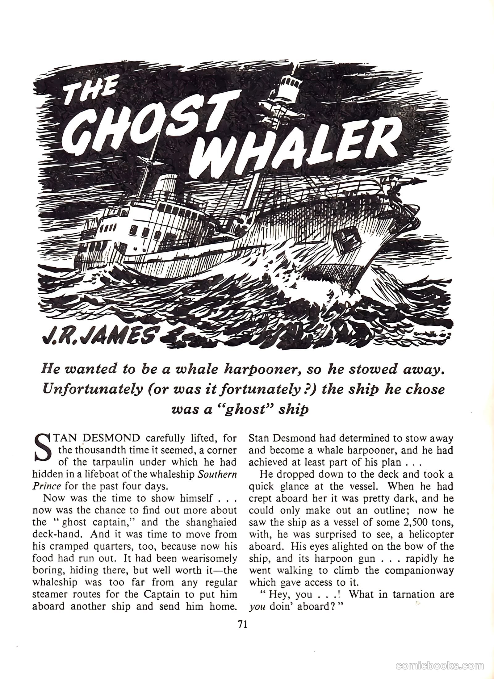 Super Thriller Annual #1957 (1957) — page 71 of 128