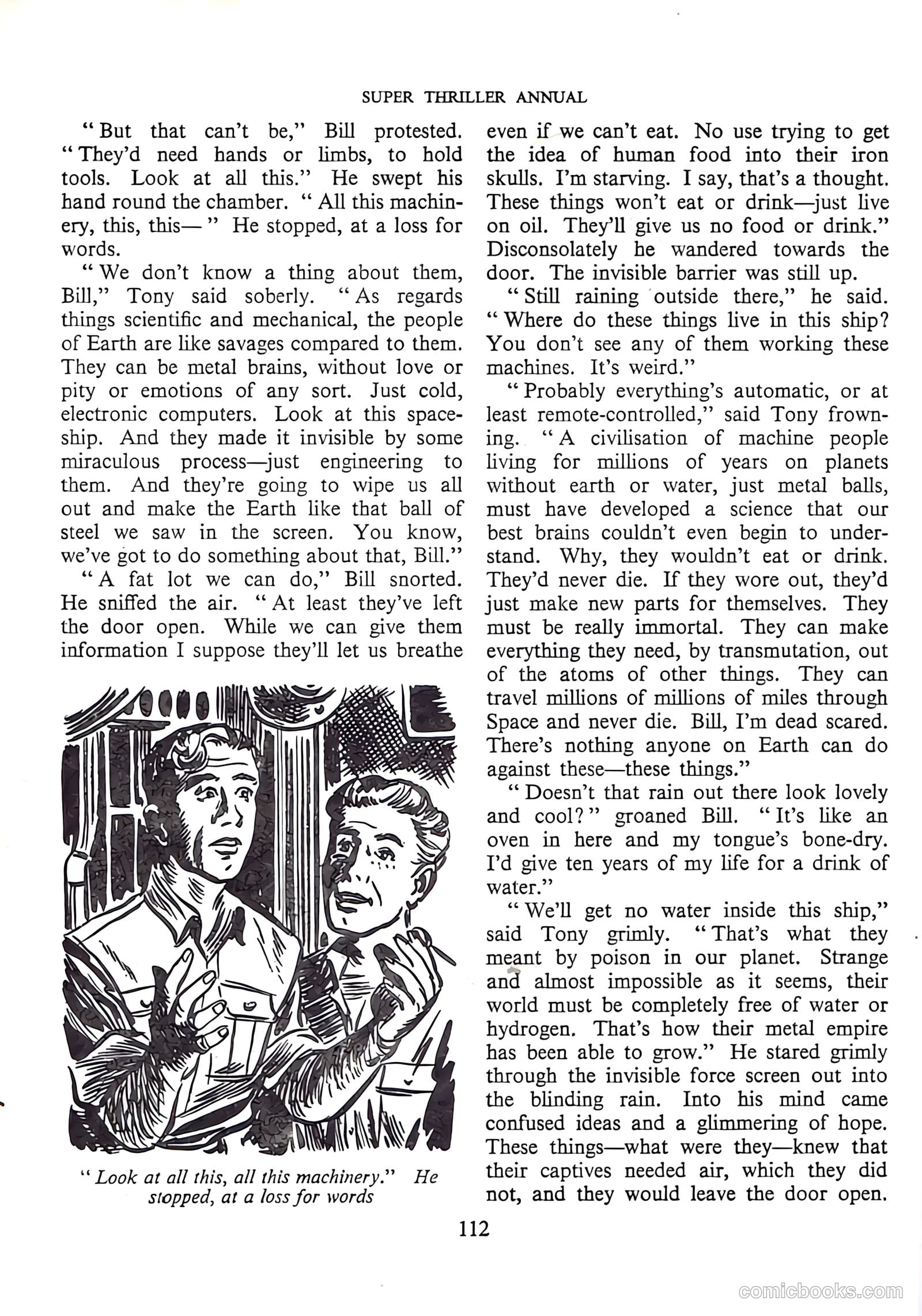 Super Thriller Annual #1957 (1957) — page 112 of 128