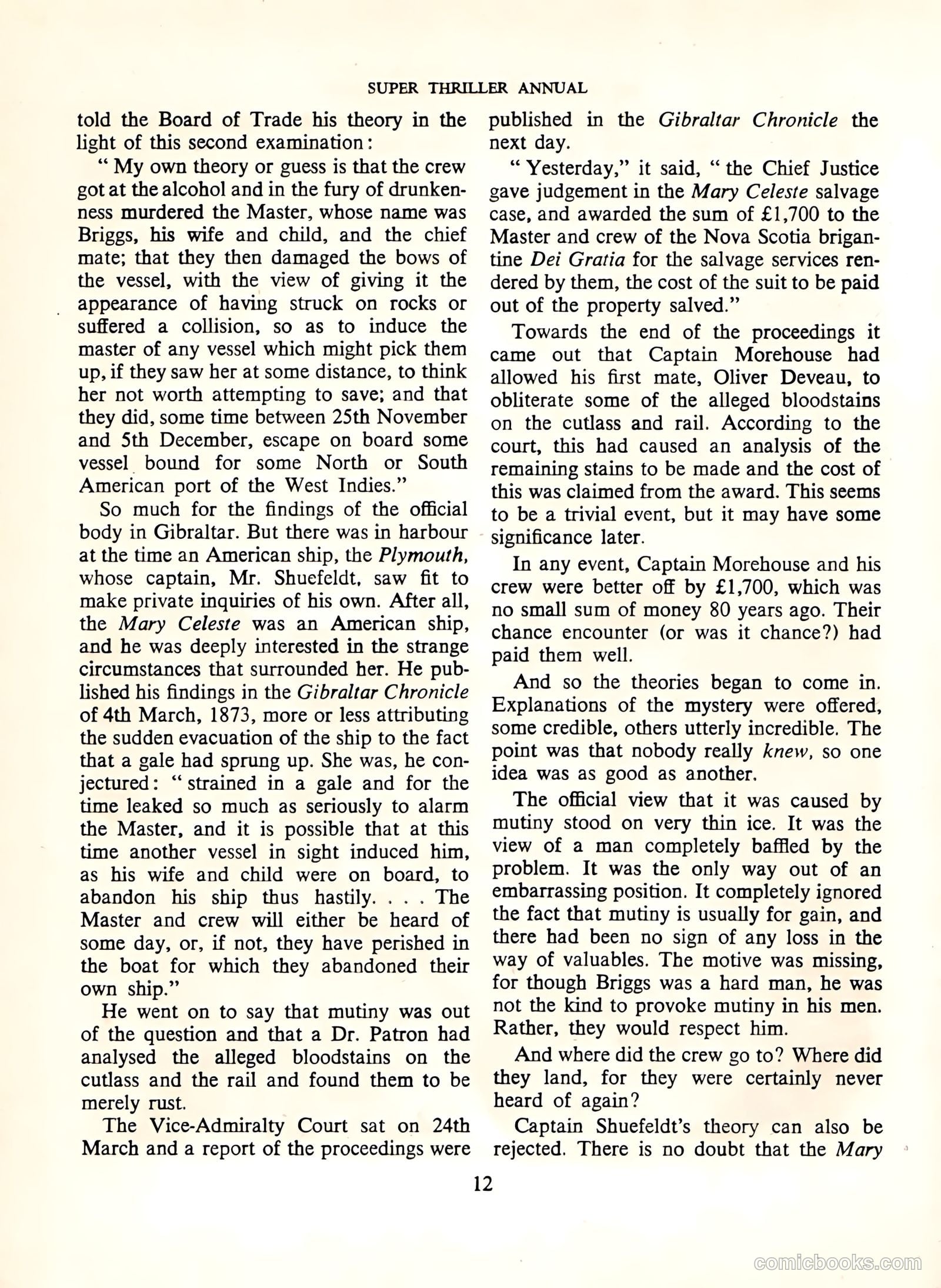 Super Thriller Annual #1958 (1958) — page 12 of 128