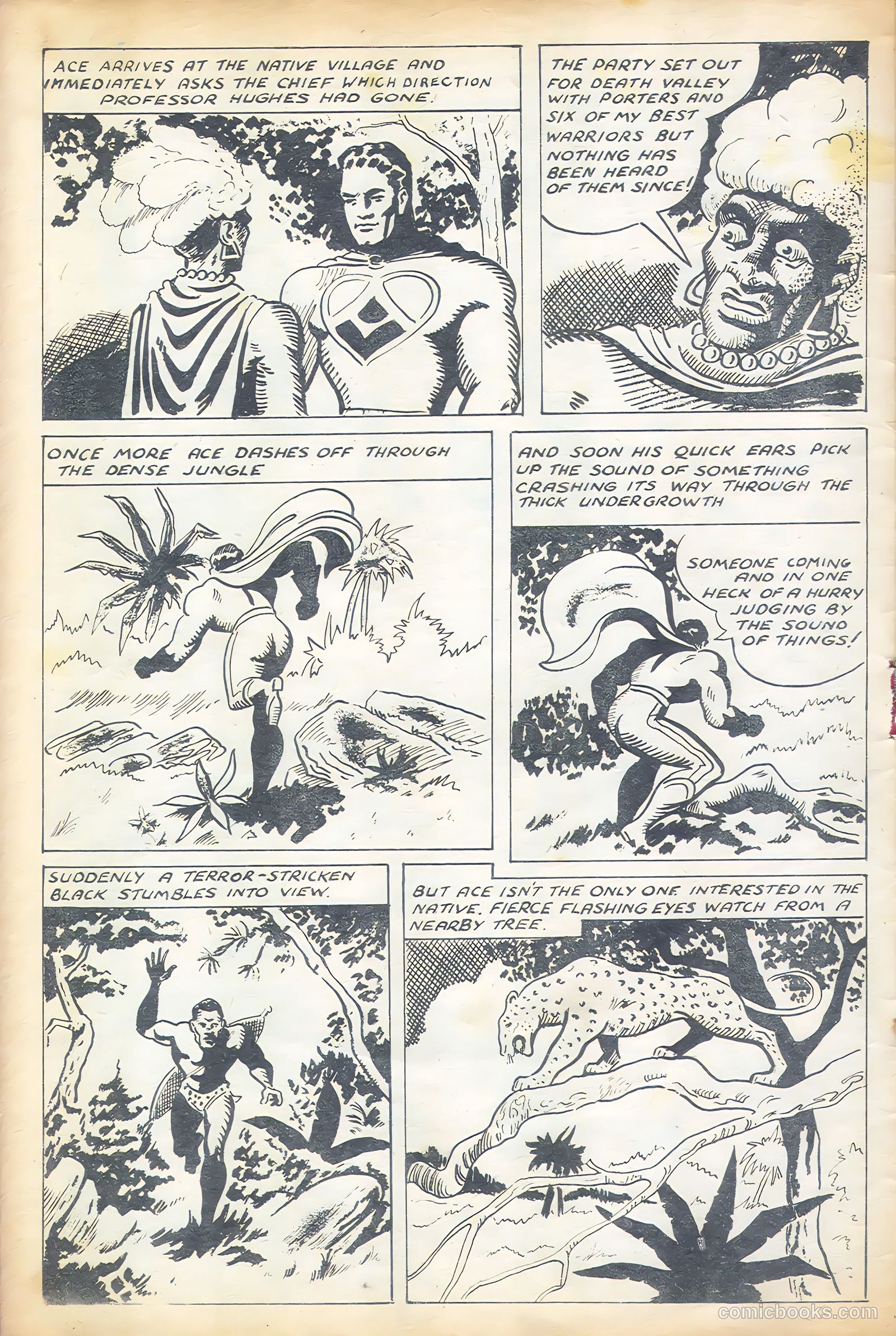 Super Thriller Comic #12 (1948) — page 4 of 24