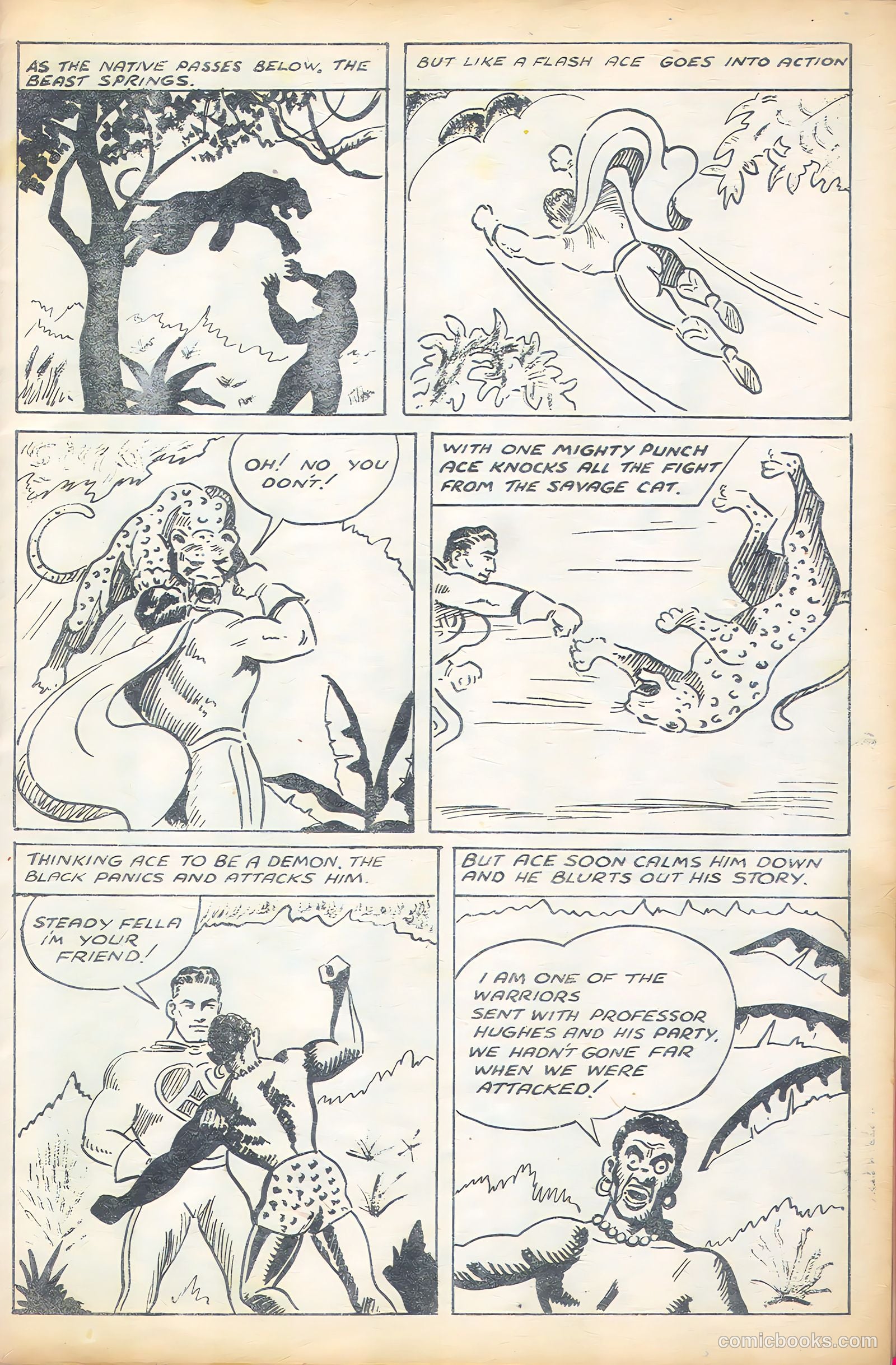 Super Thriller Comic #12 (1948) — page 5 of 24