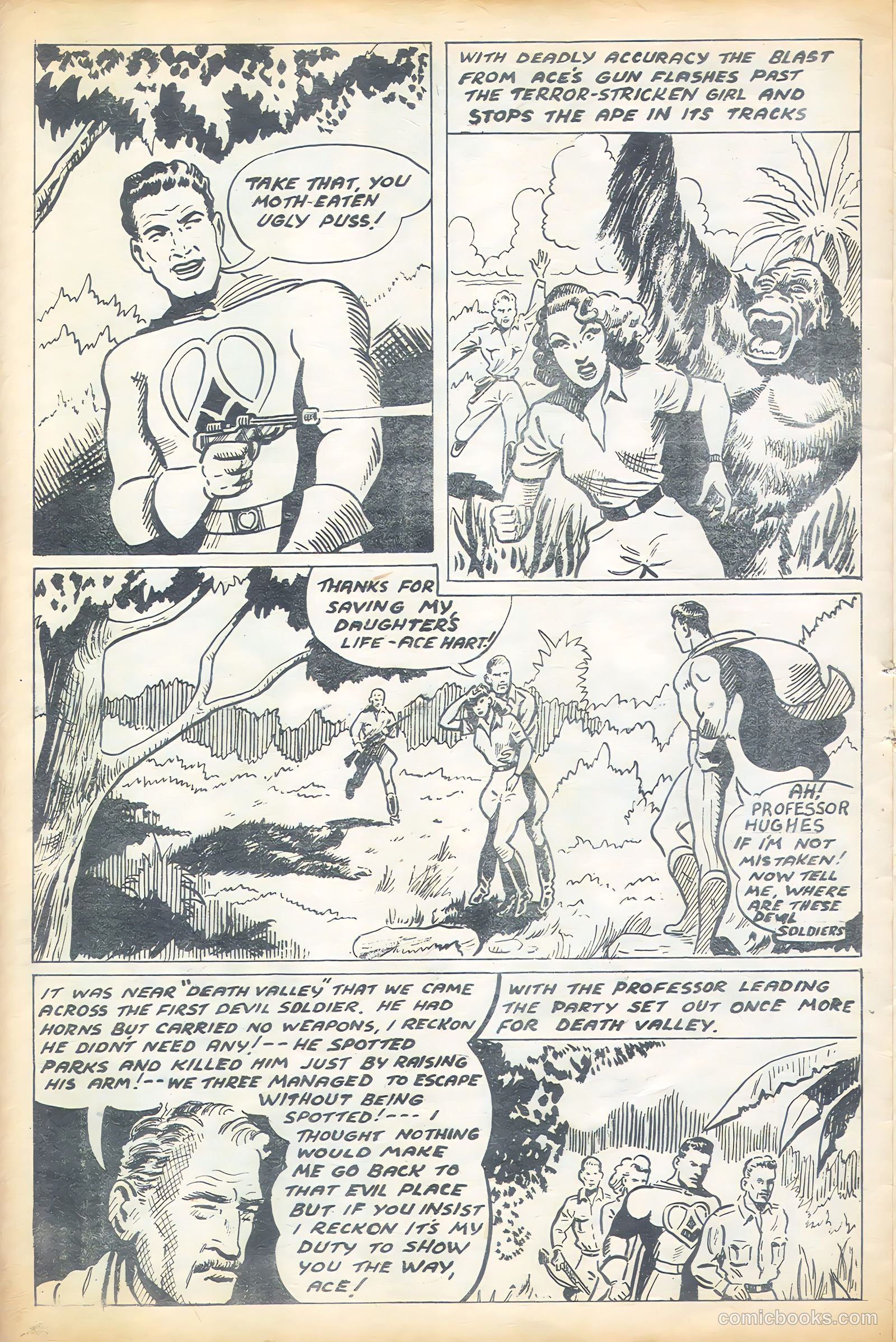 Super Thriller Comic #12 (1948) — page 8 of 24