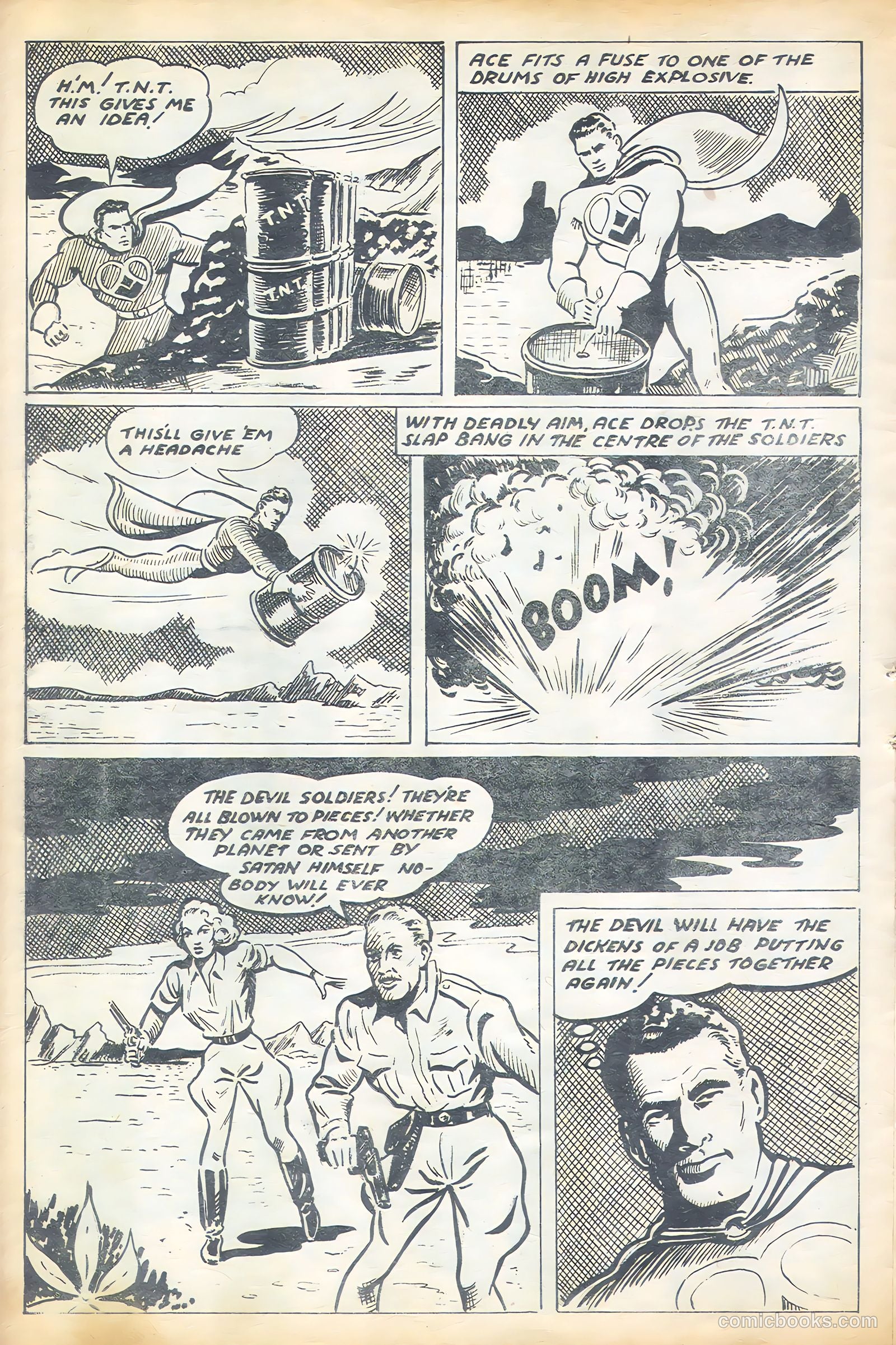 Super Thriller Comic #12 (1948) — page 10 of 24