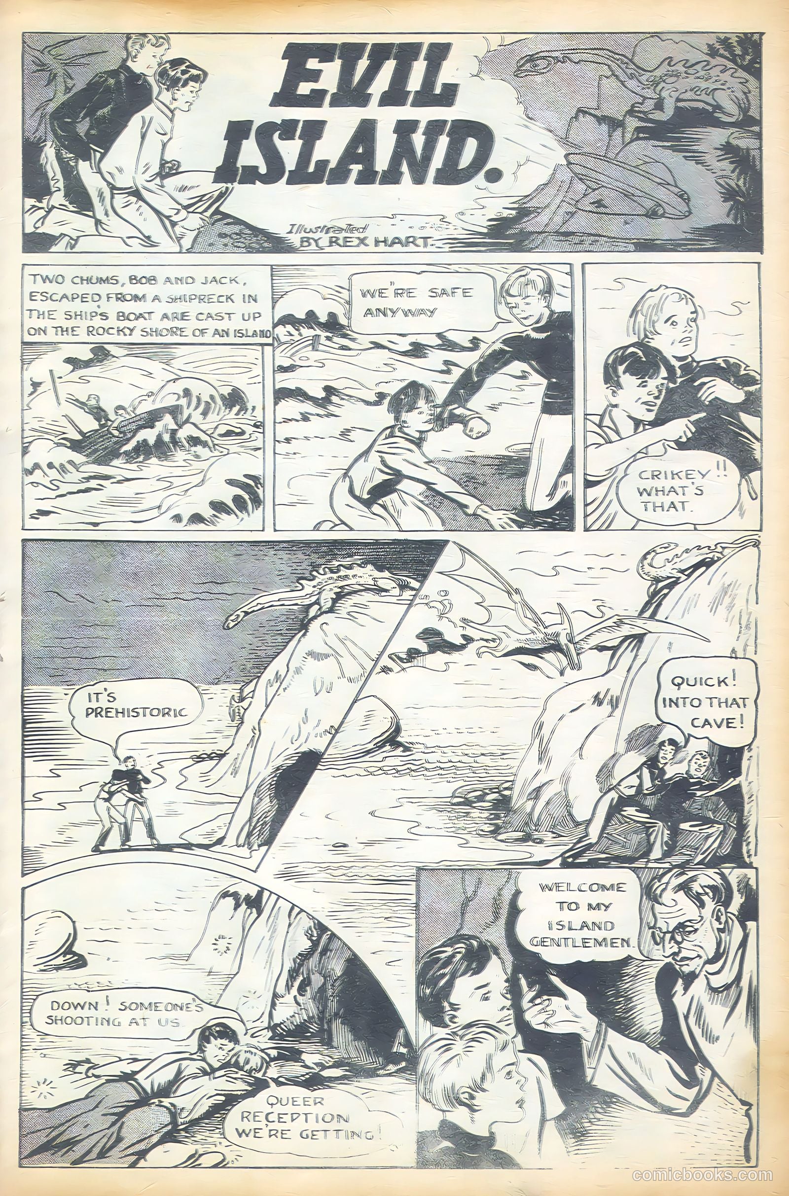 Super Thriller Comic #12 (1948) — page 11 of 24