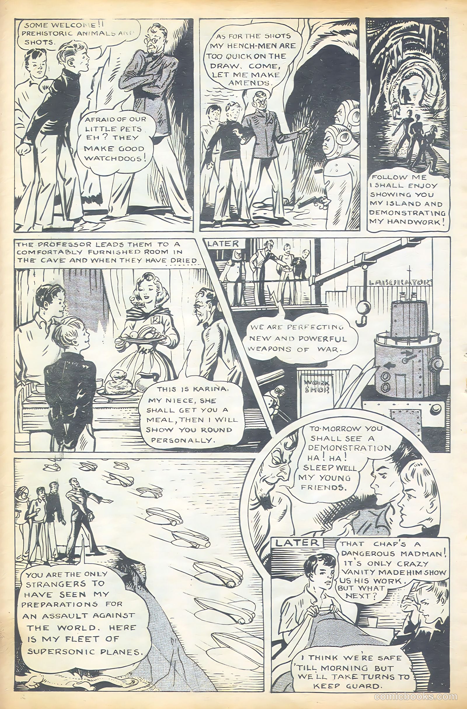 Super Thriller Comic #12 (1948) — page 12 of 24