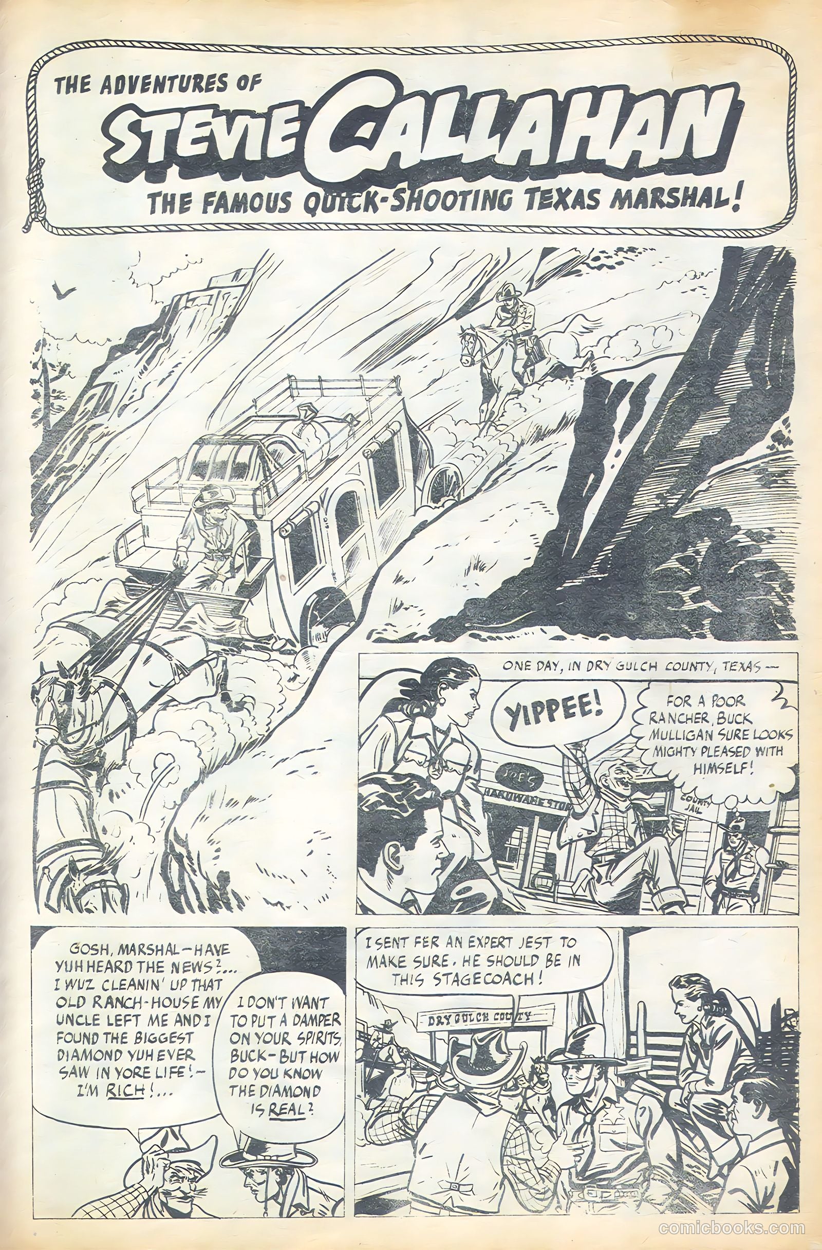 Super Thriller Comic #12 (1948) — page 15 of 24