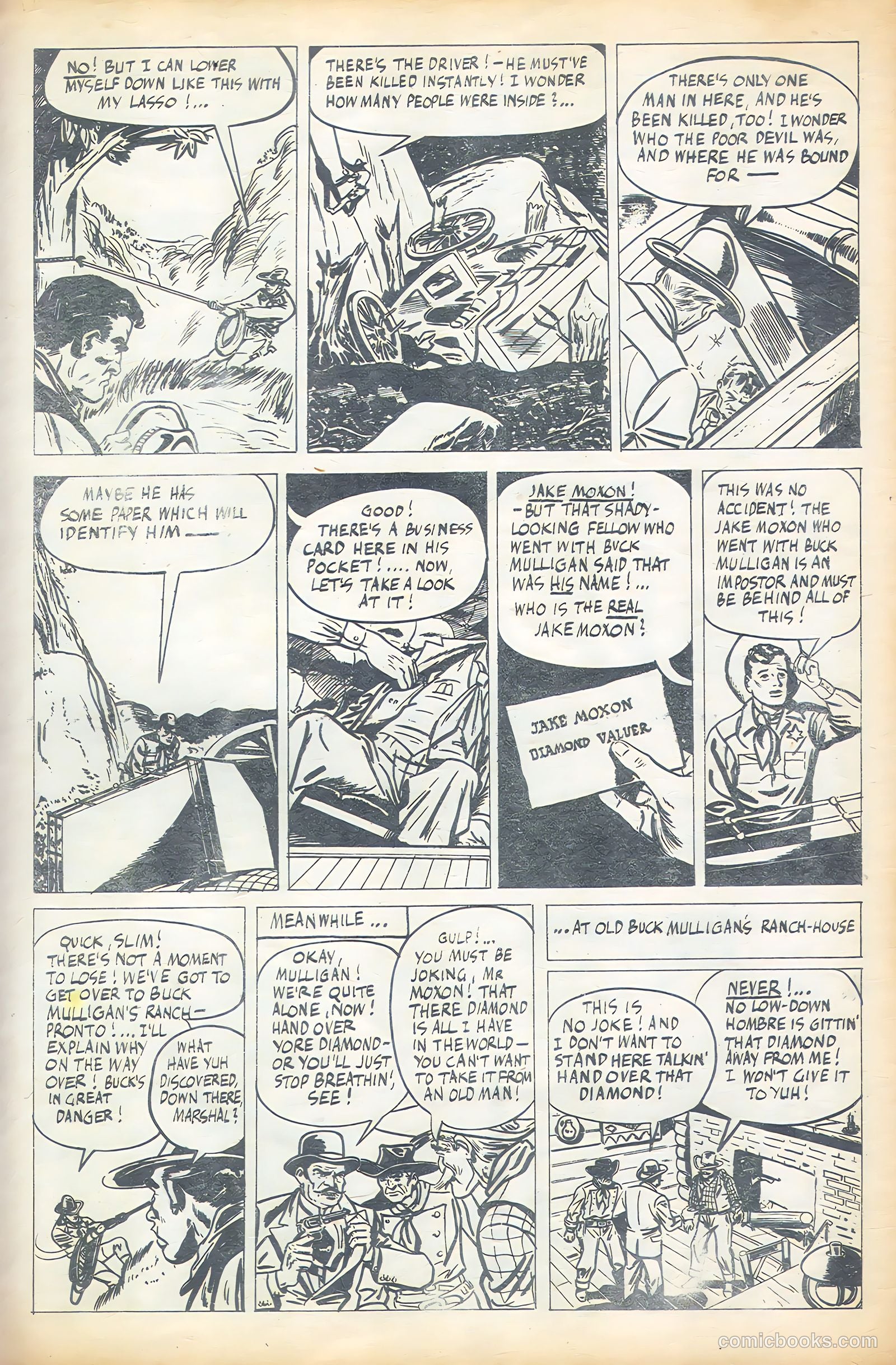 Super Thriller Comic #12 (1948) — page 17 of 24