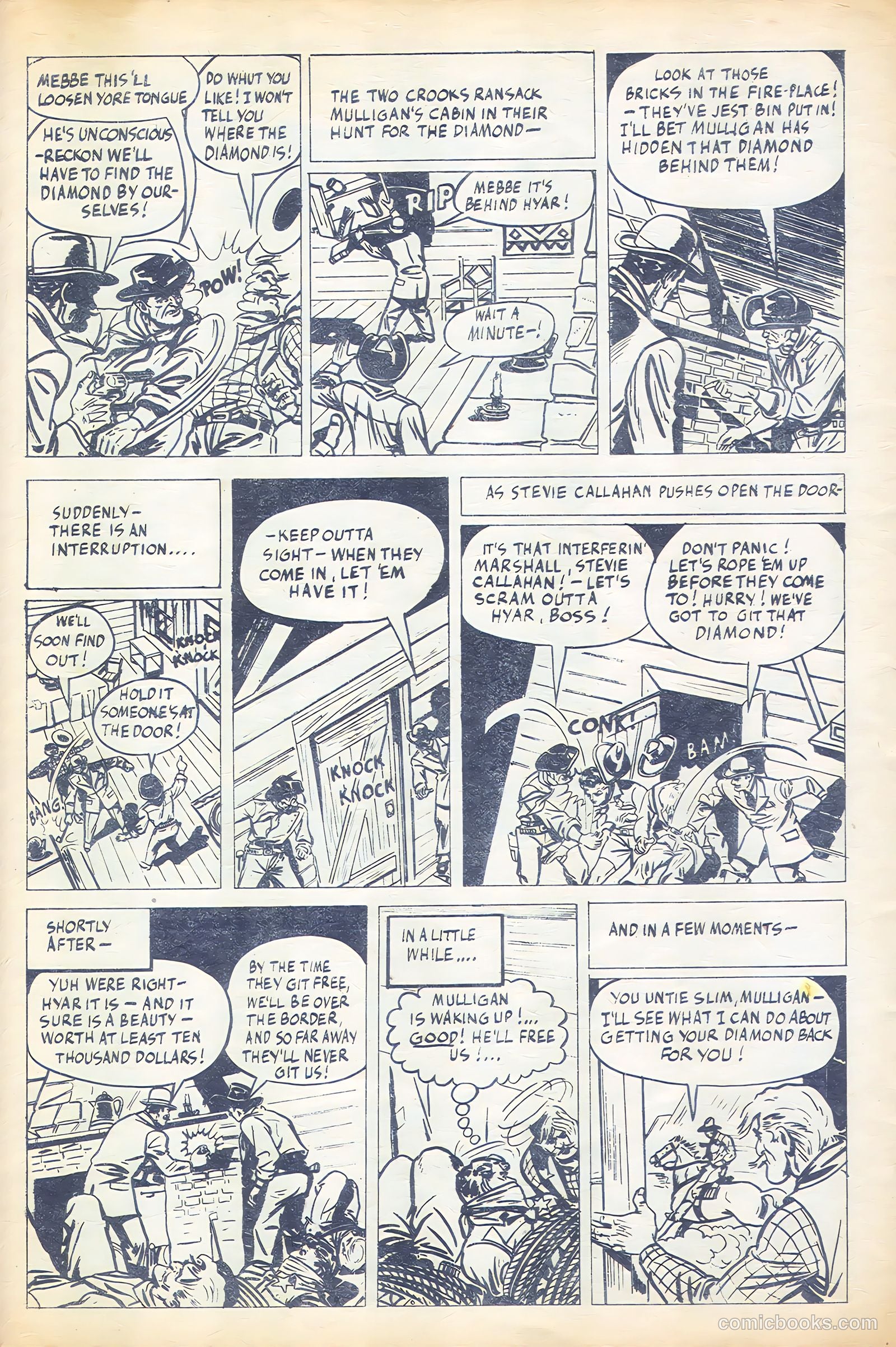 Super Thriller Comic #12 (1948) — page 18 of 24