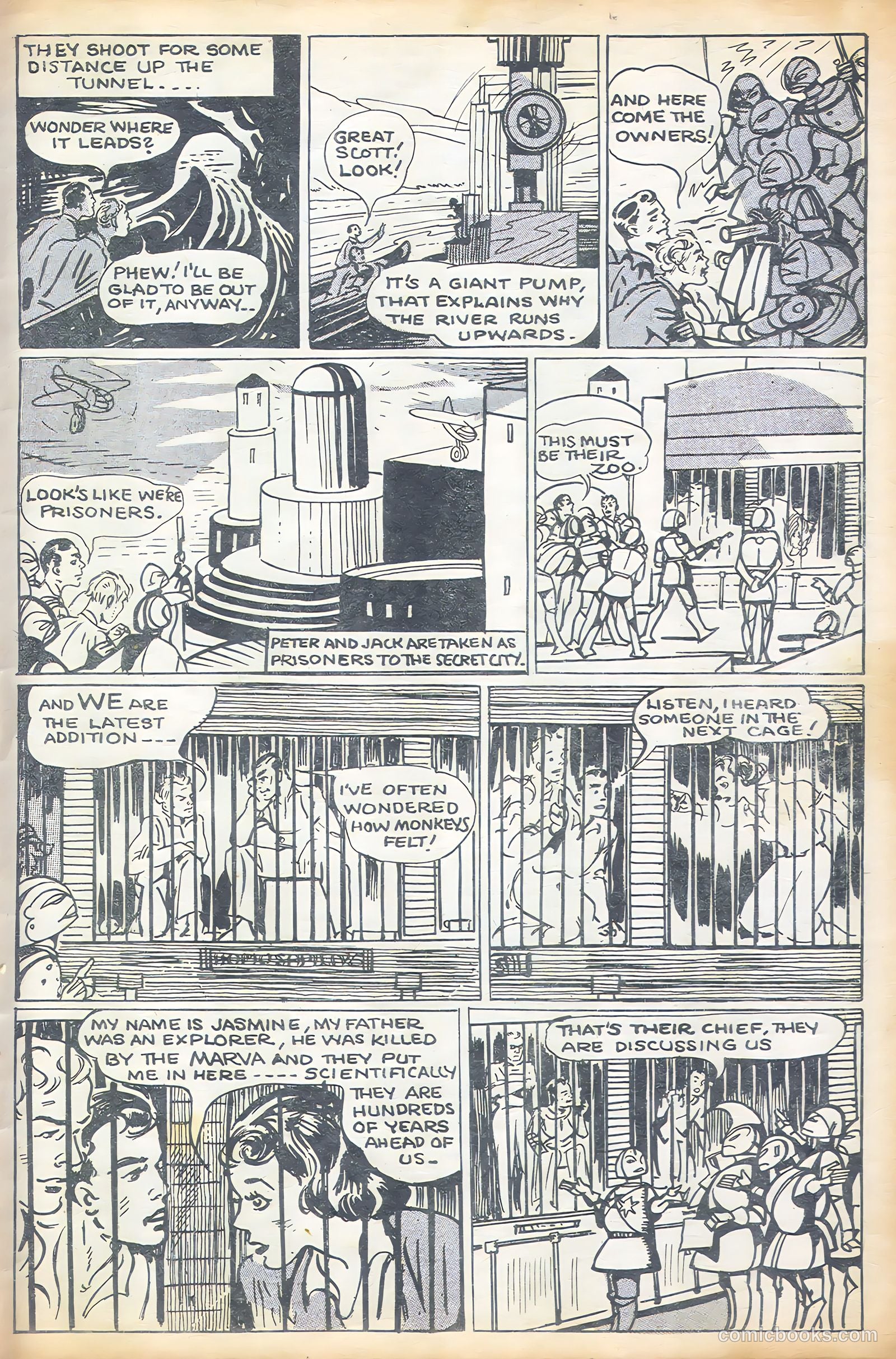 Super Thriller Comic #12 (1948) — page 21 of 24