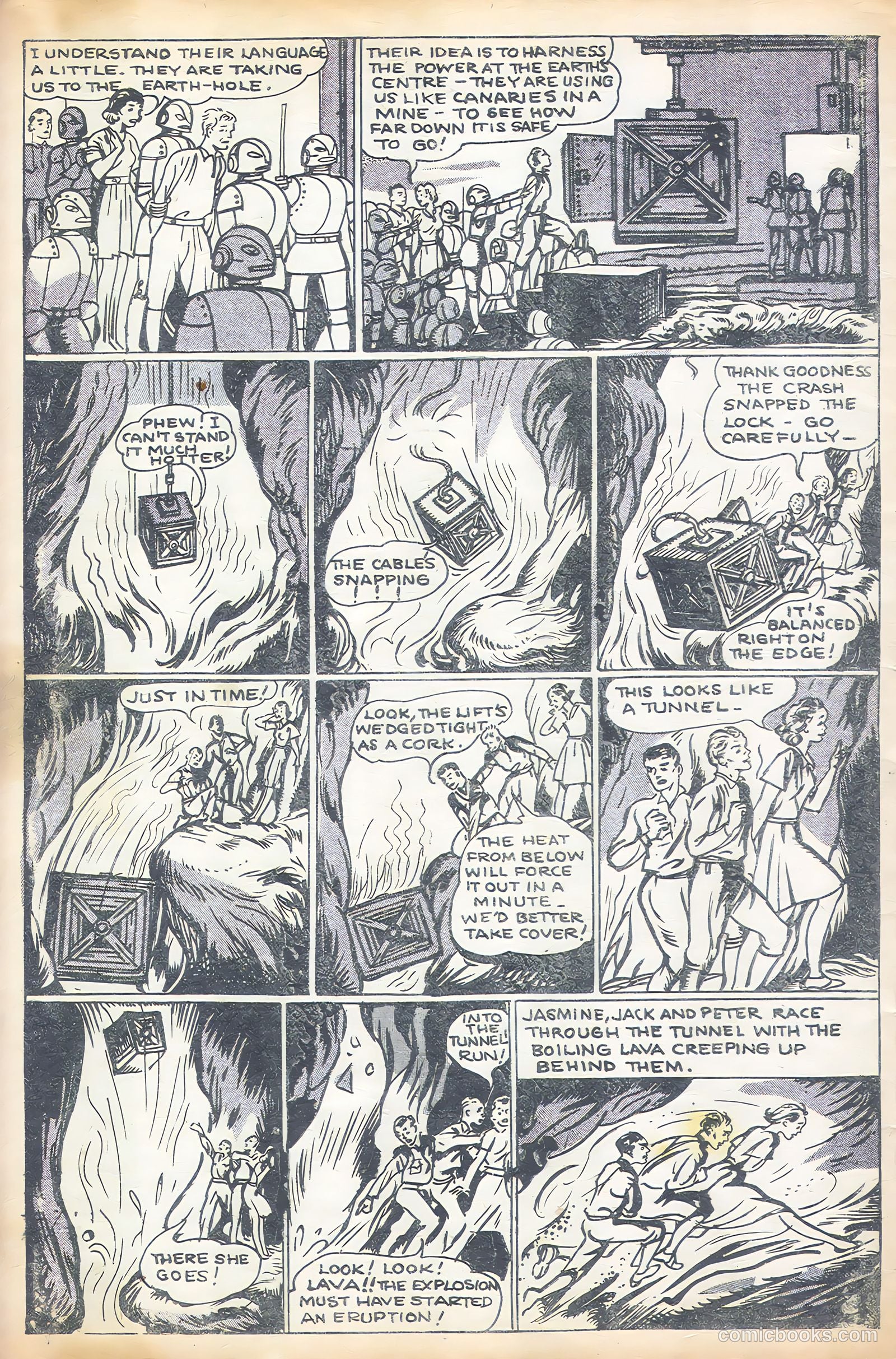 Super Thriller Comic #12 (1948) — page 22 of 24