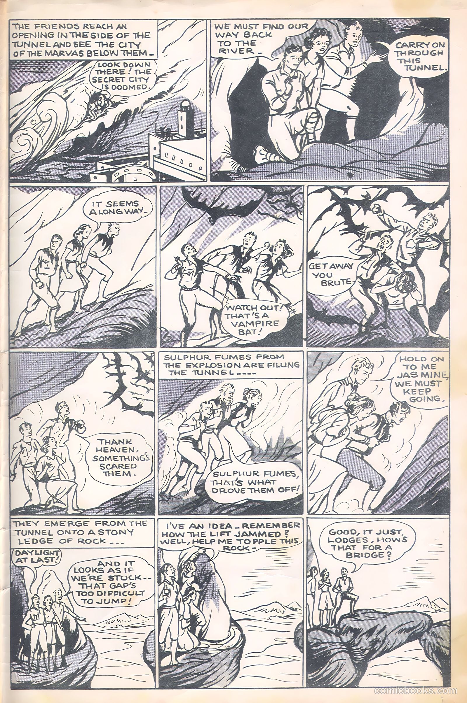 Super Thriller Comic #12 (1948) — page 23 of 24