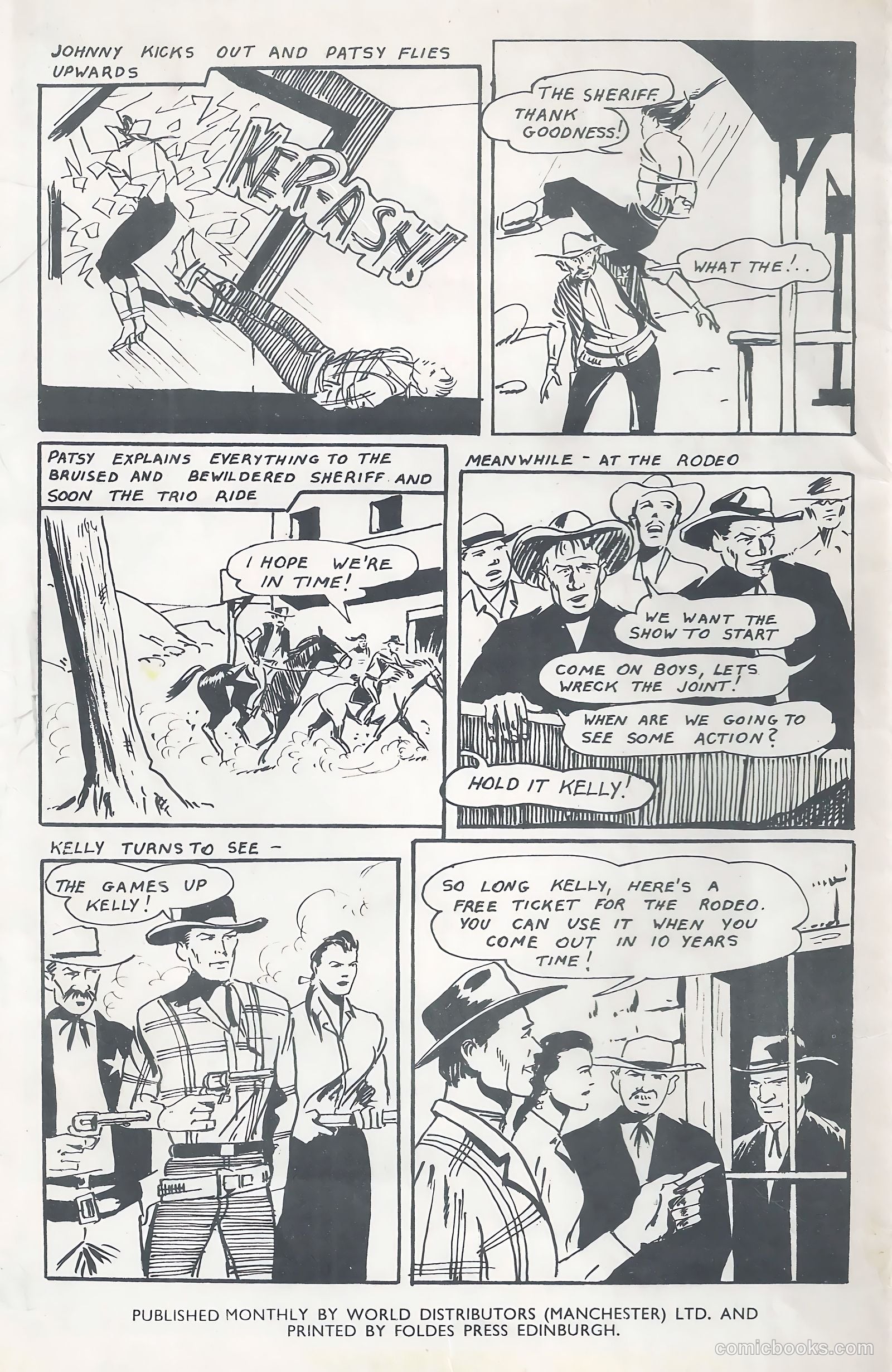 Super Thriller Comic #21 — page 28 of 28