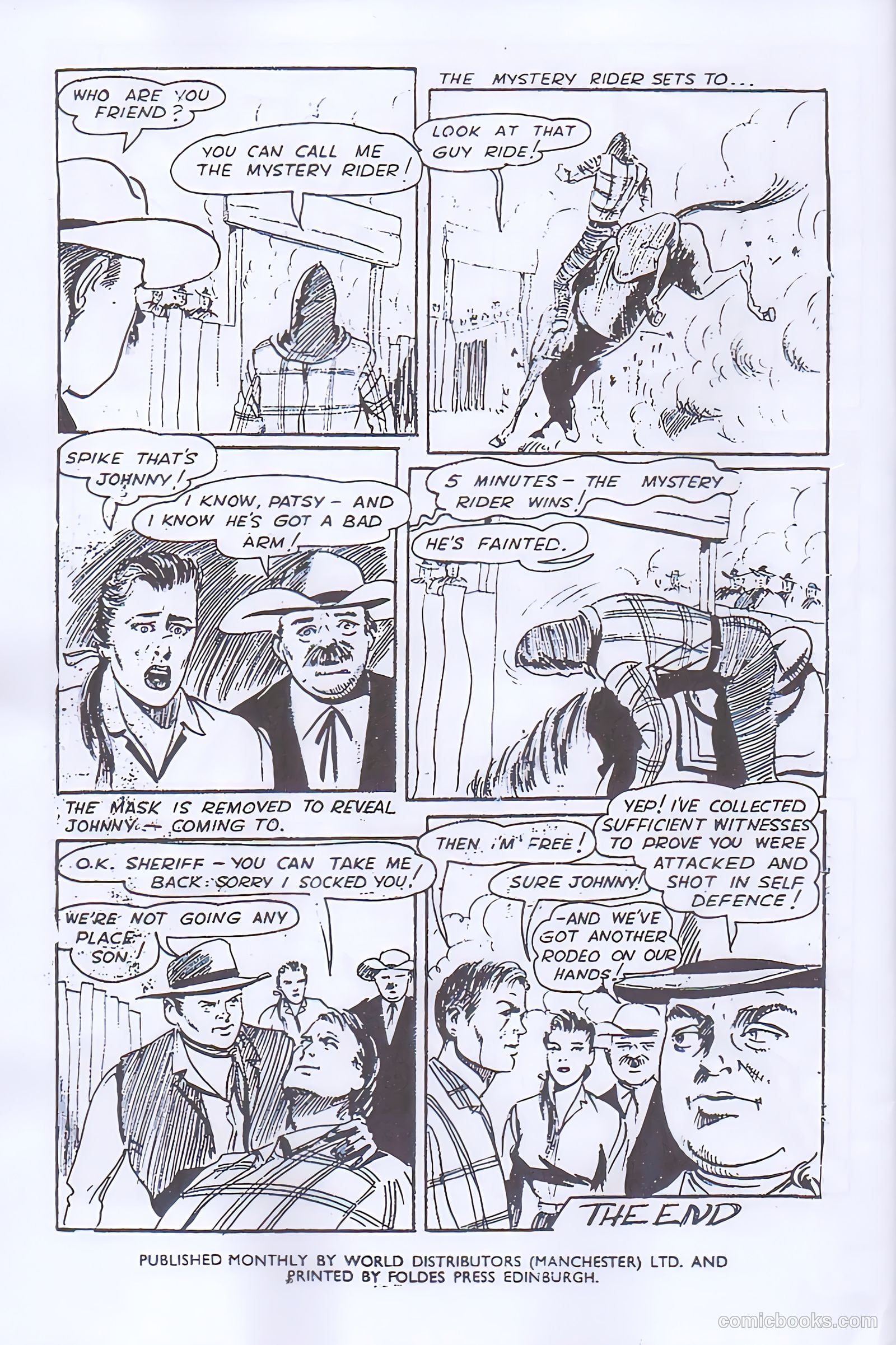 Super Thriller Comic #23 — page 28 of 28