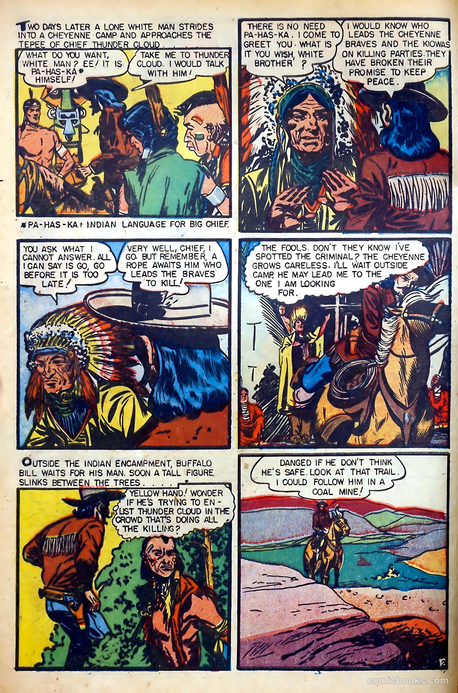 Super Western Comics #1 (1950) — page 4 of 36