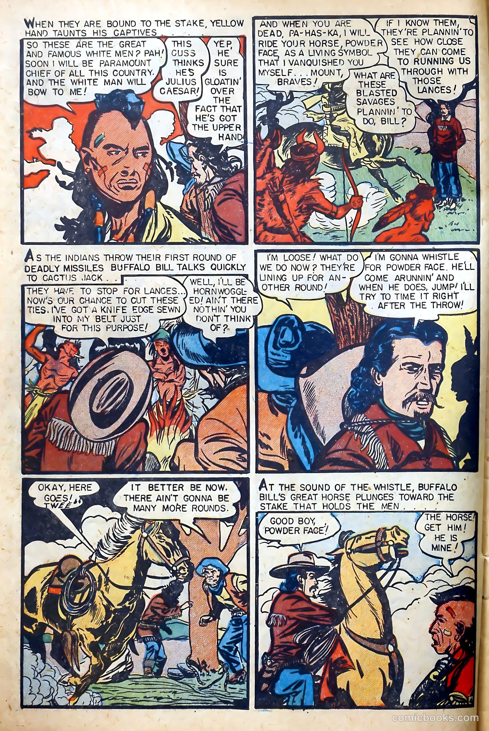 Super Western Comics #1 (1950) — page 6 of 36
