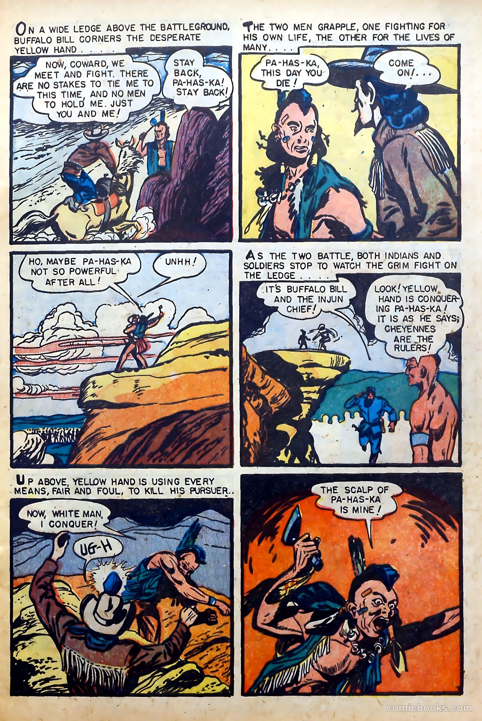 Super Western Comics #1 (1950) — page 9 of 36