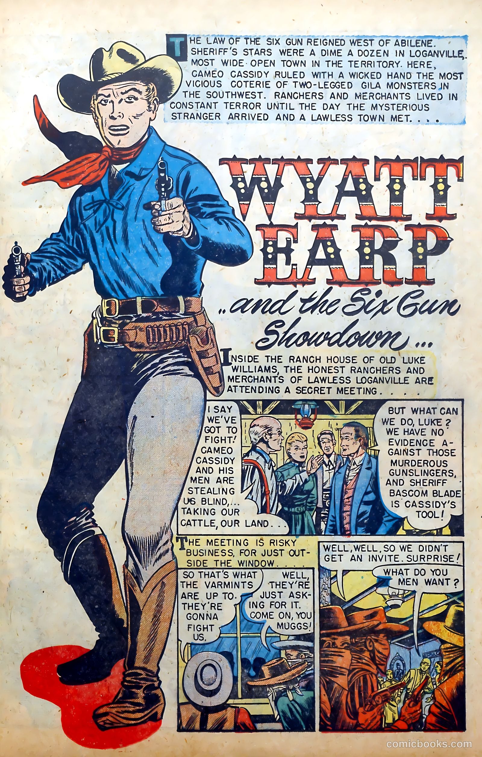 Super Western Comics #1 (1950) — page 11 of 36