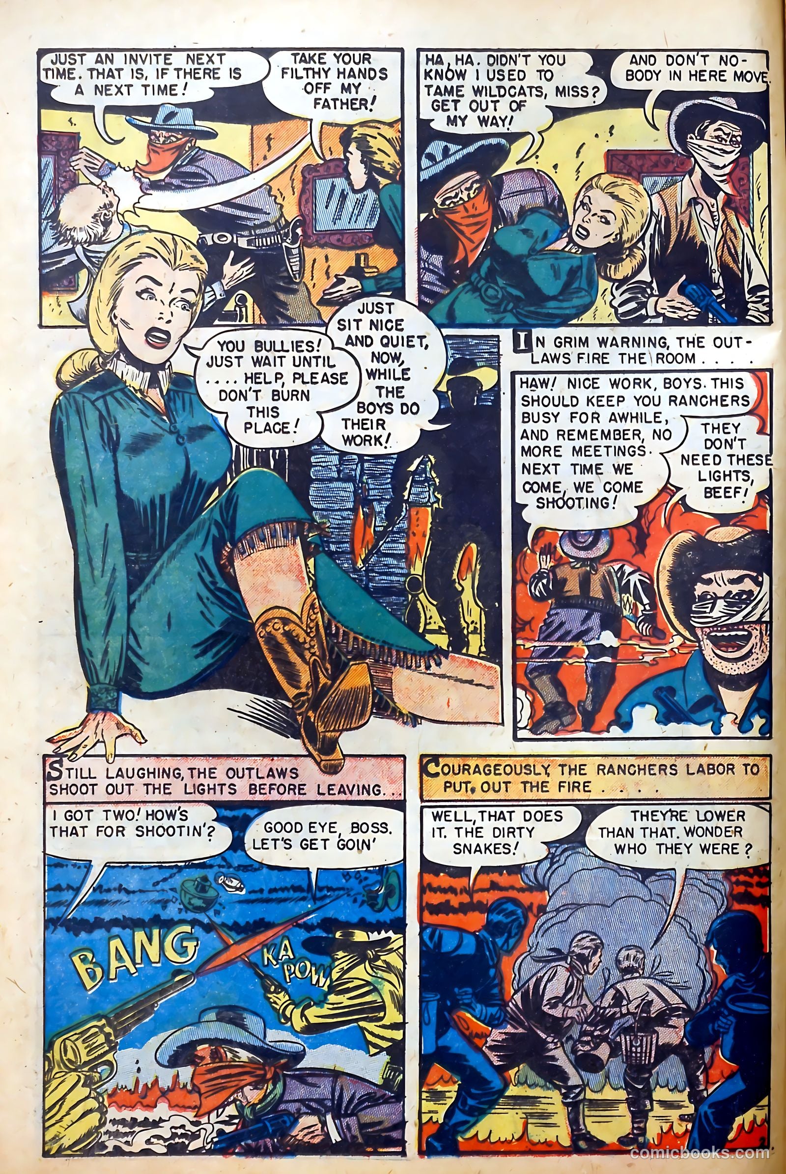 Super Western Comics #1 (1950) — page 12 of 36