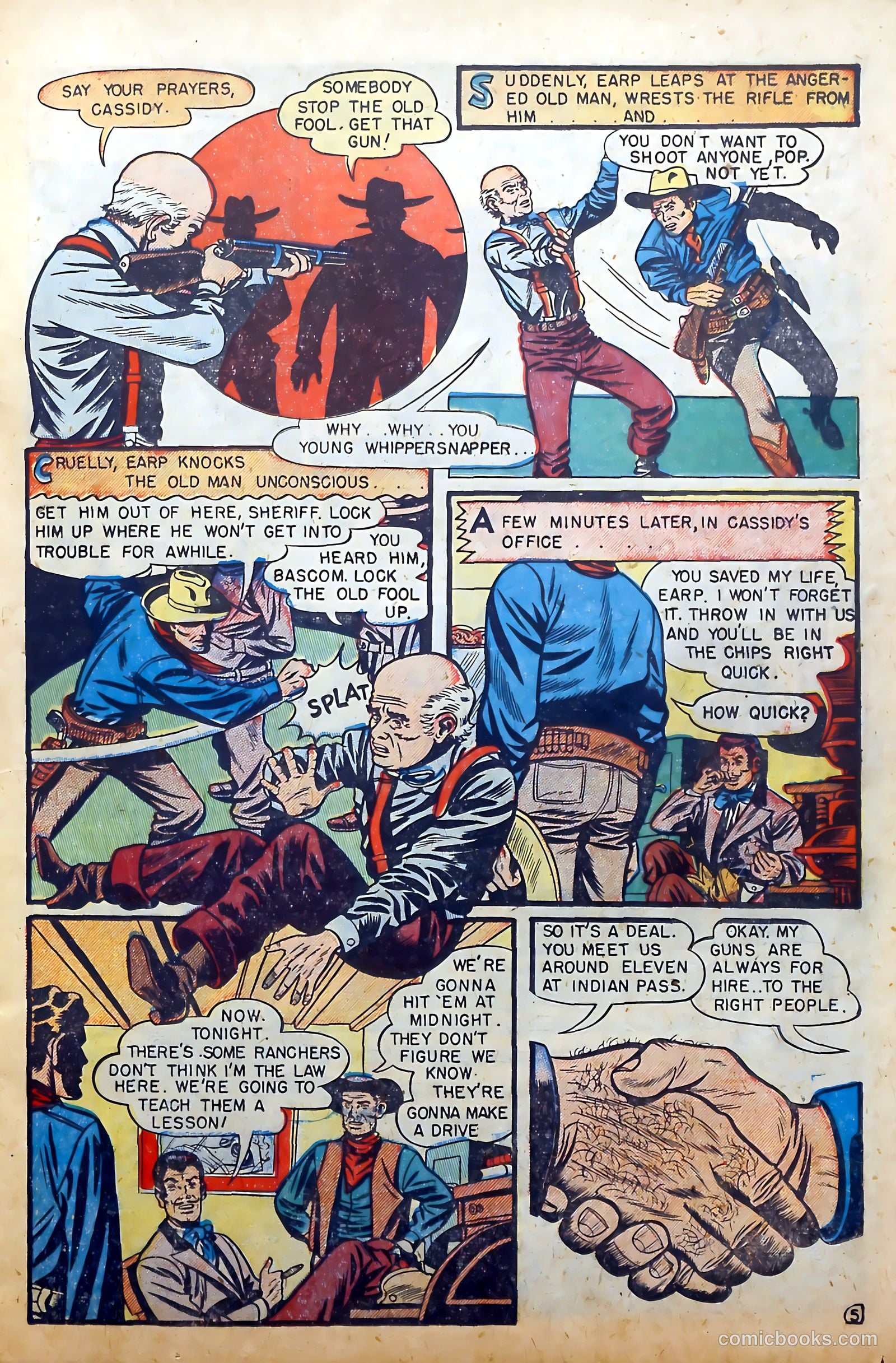 Super Western Comics #1 (1950) — page 15 of 36