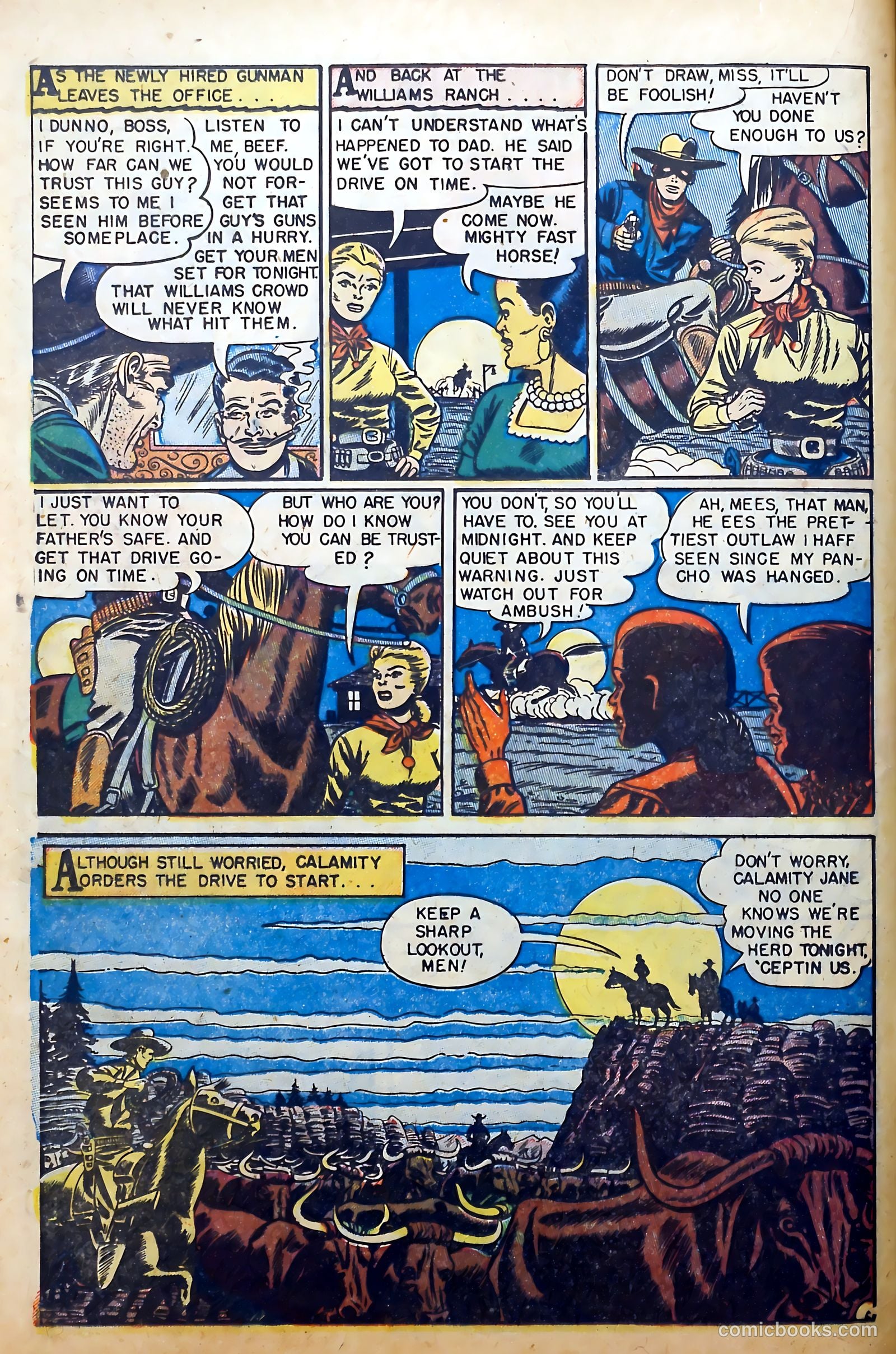 Super Western Comics #1 (1950) — page 16 of 36