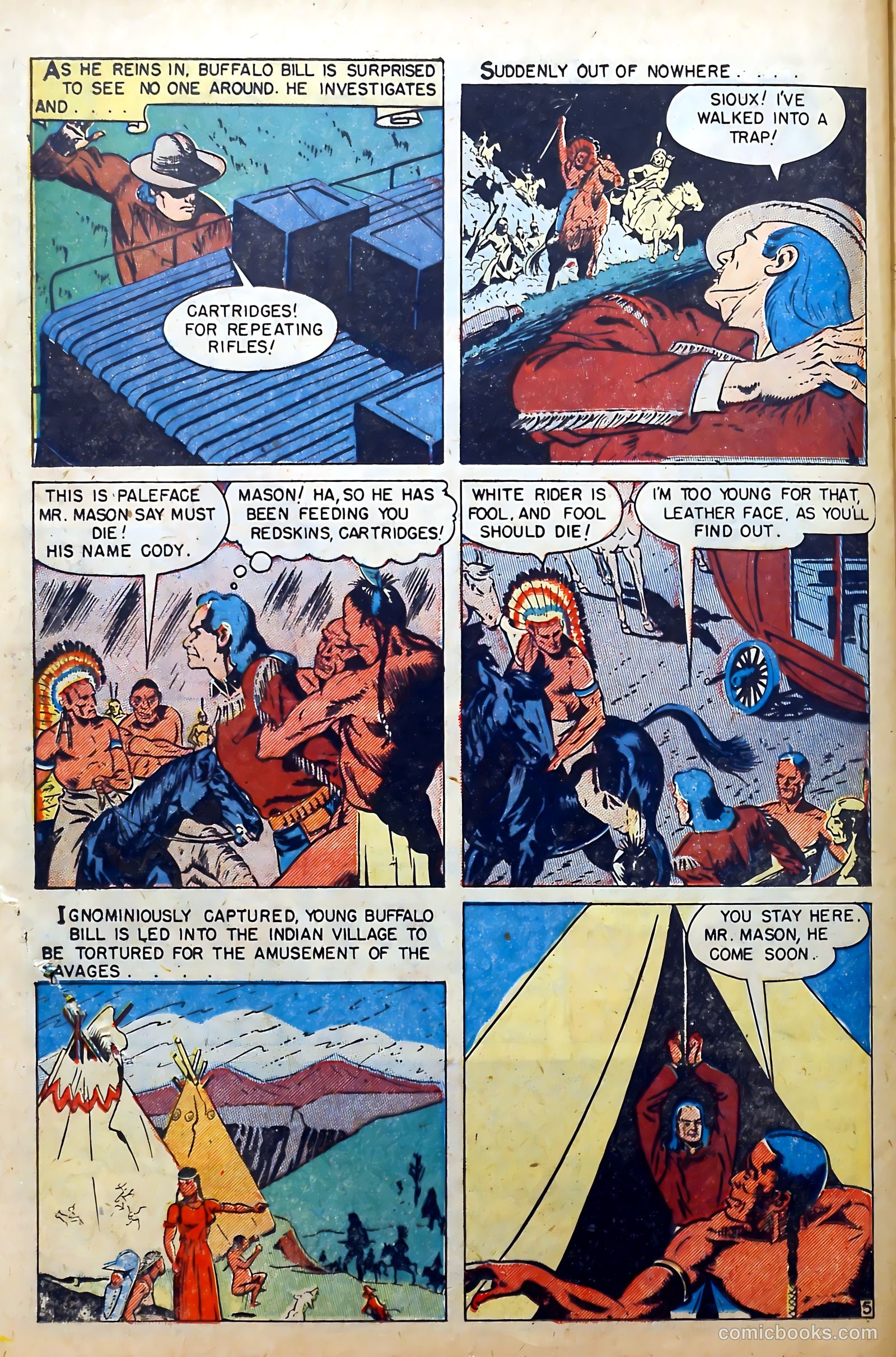 Super Western Comics #1 (1950) — page 24 of 36