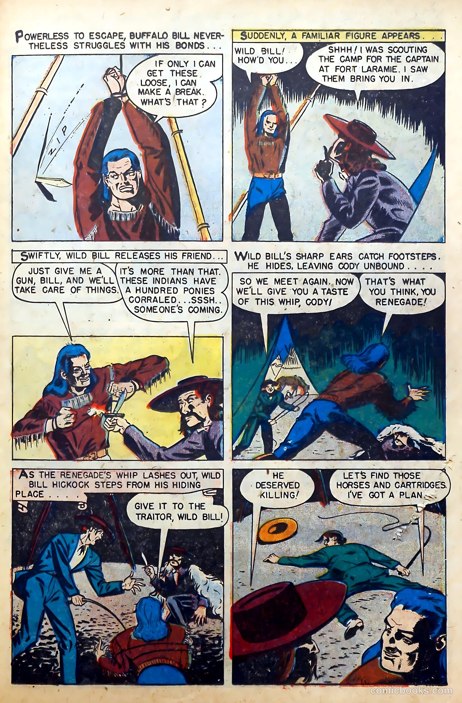 Super Western Comics #1 (1950) — page 25 of 36