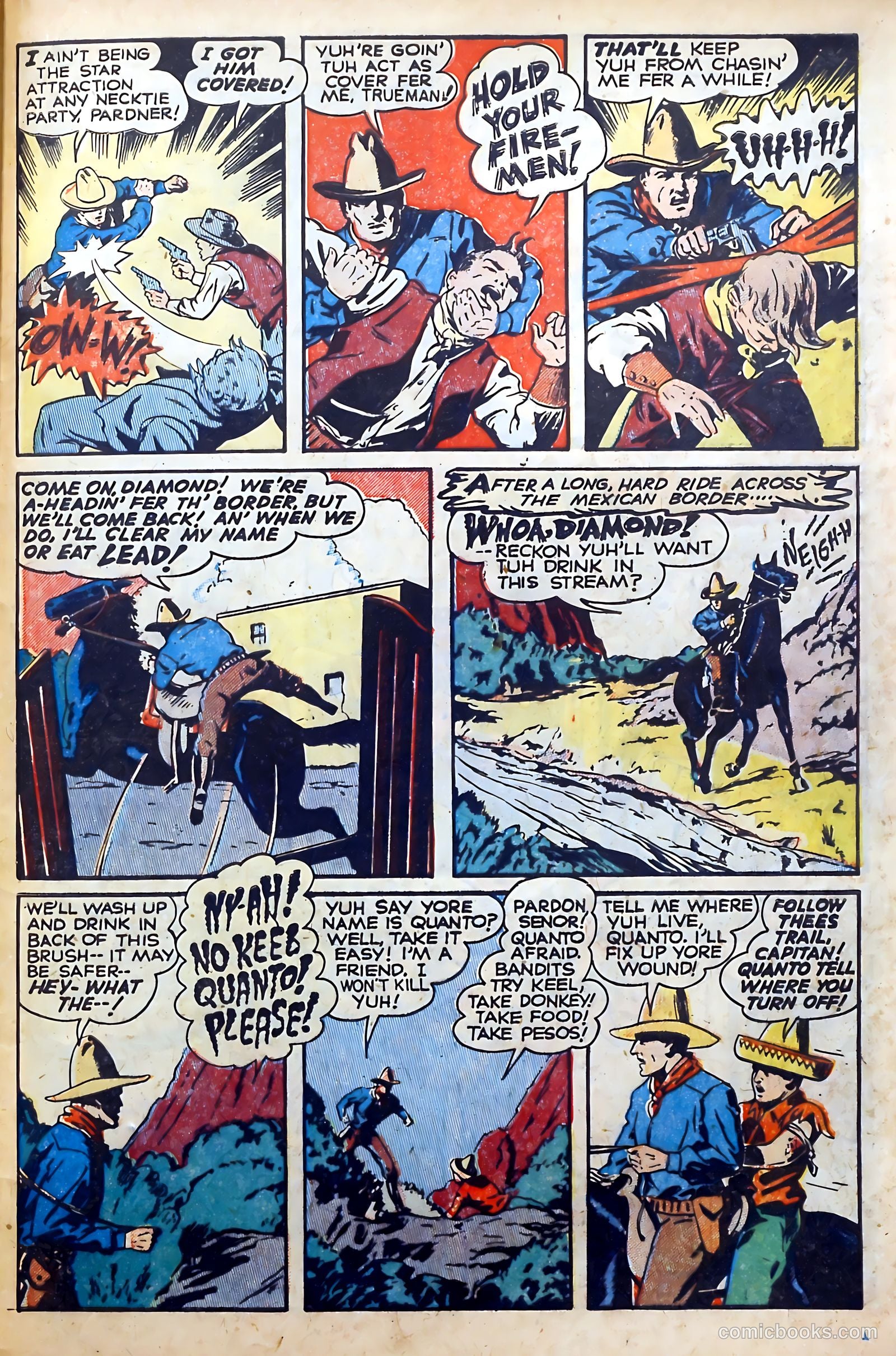 Super Western Comics #1 (1950) — page 29 of 36