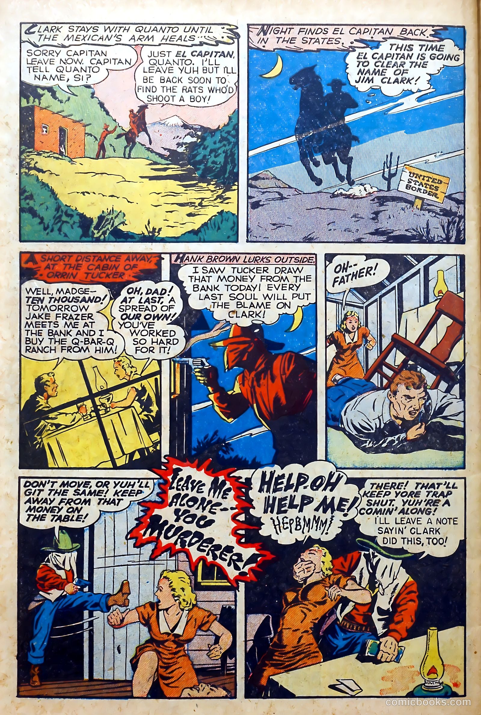 Super Western Comics #1 (1950) — page 30 of 36