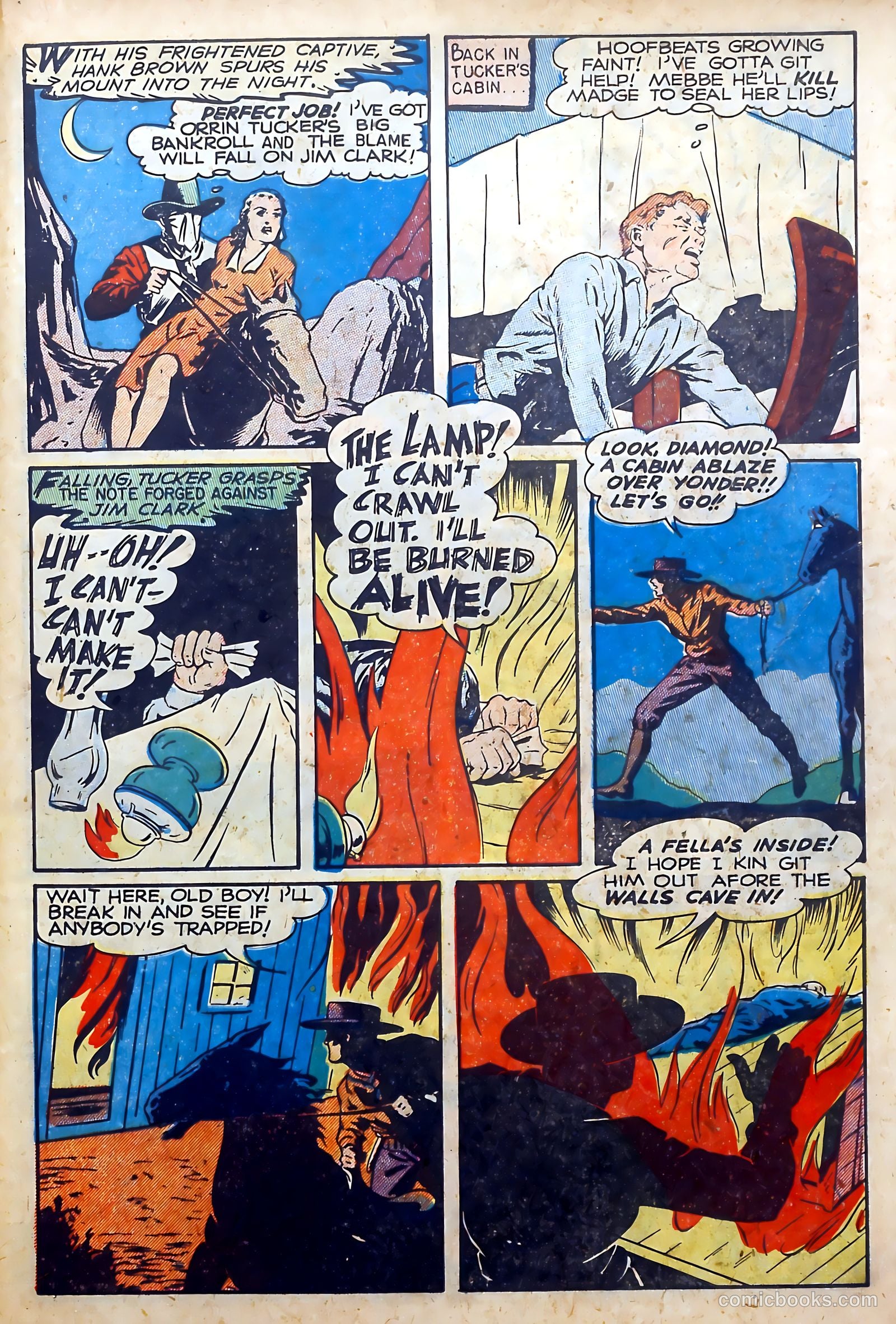 Super Western Comics #1 (1950) — page 31 of 36
