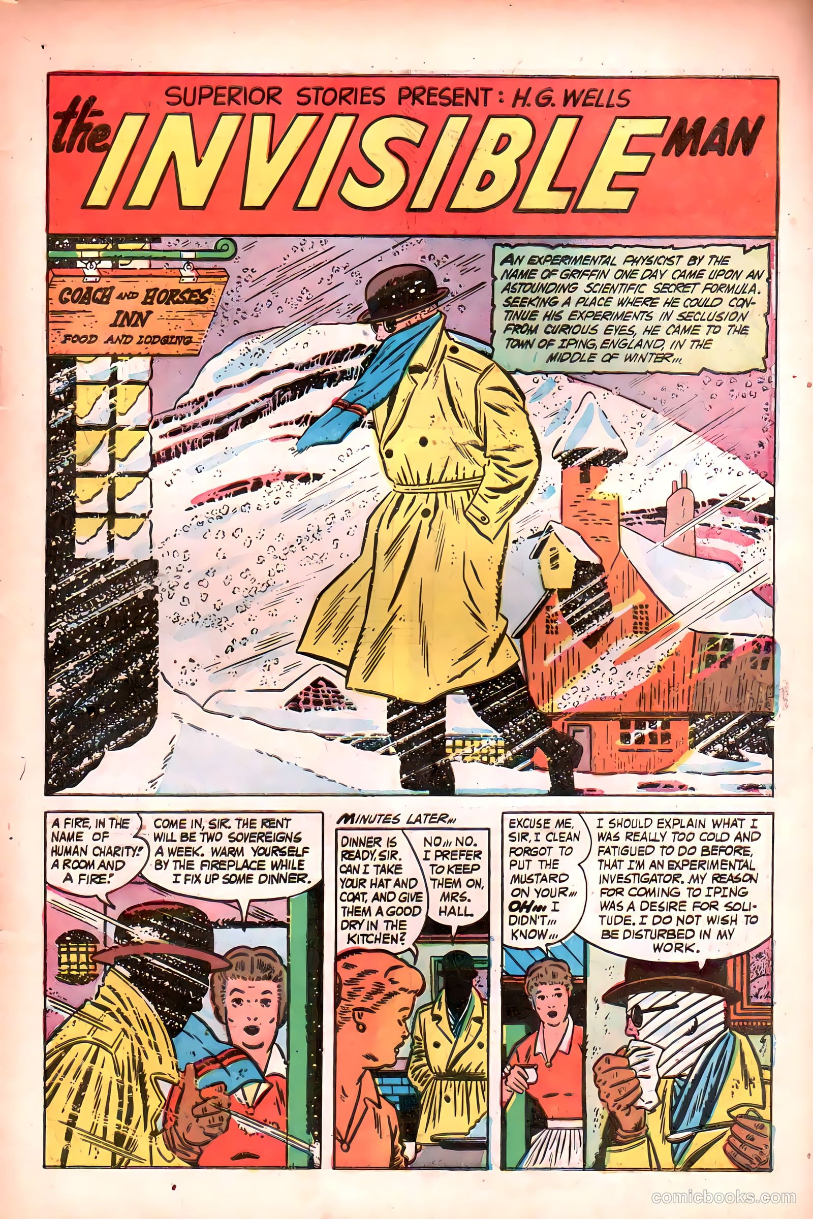 Superior Stories #1 (1955) — page 3 of 36
