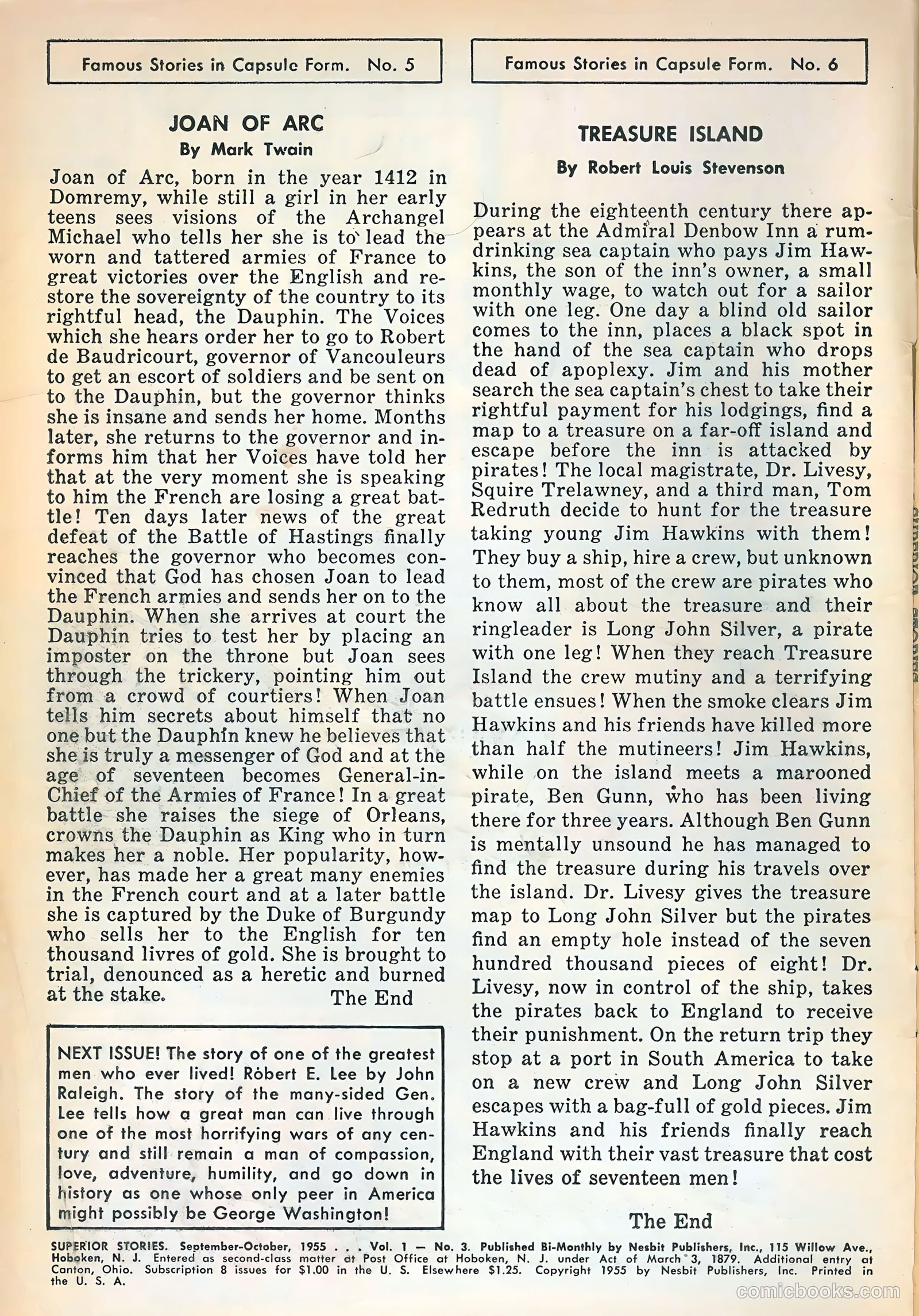 Superior Stories #3 (1955) — page 2 of 36