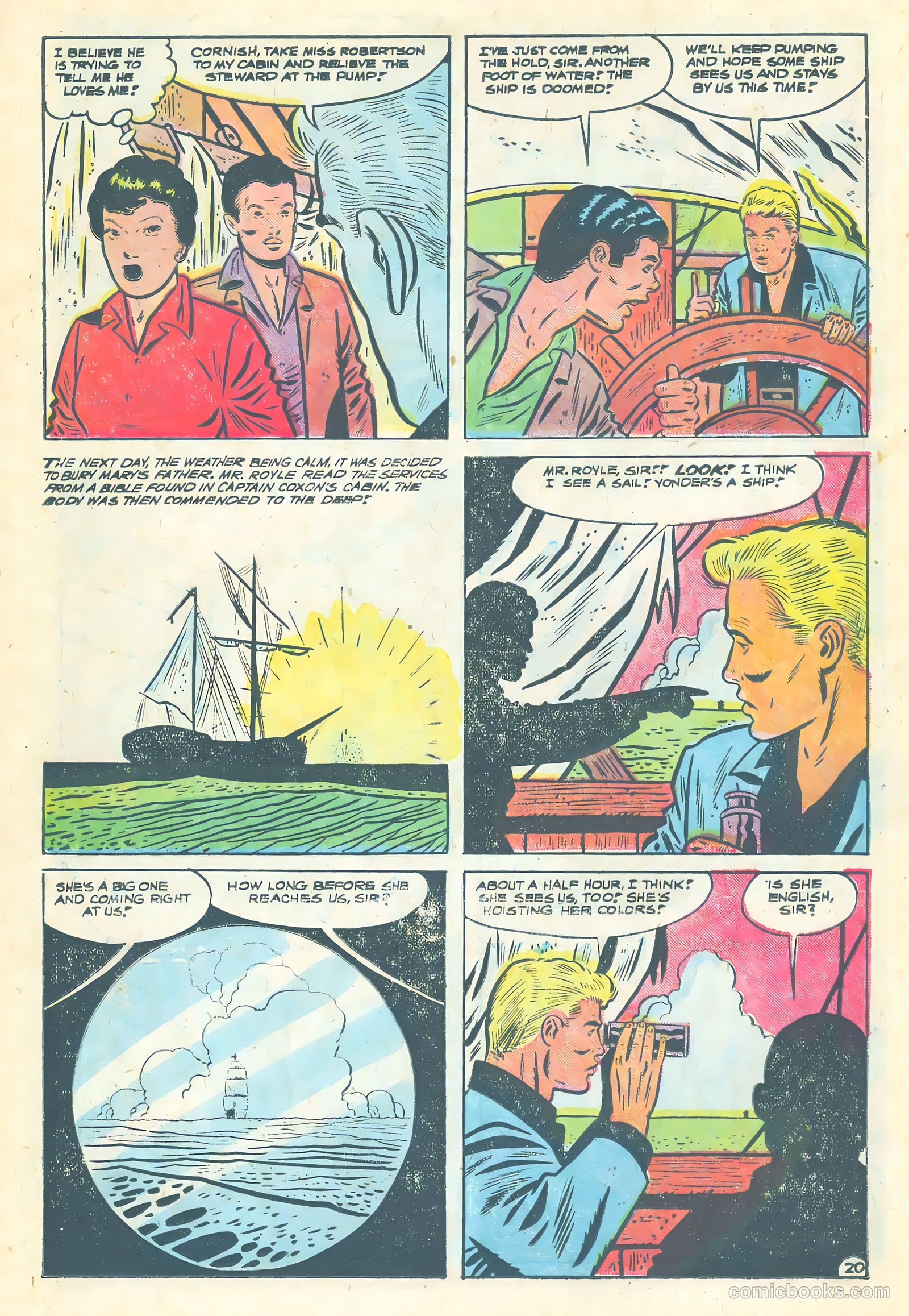 Superior Stories #3 (1955) — page 22 of 36