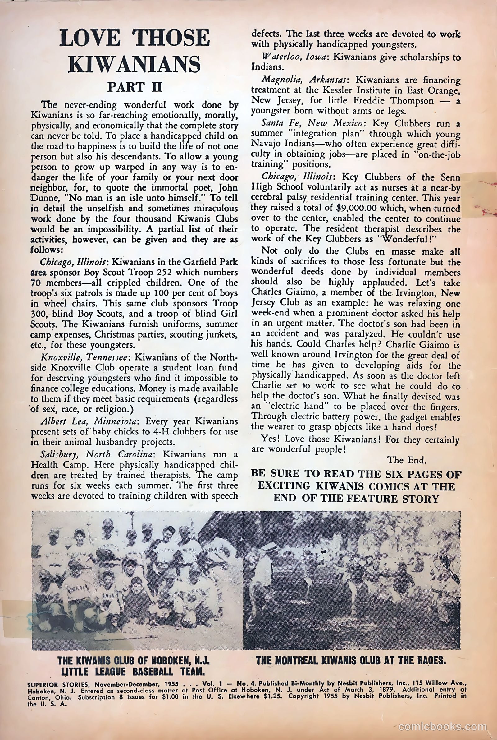 Superior Stories #4 (1955) — page 2 of 36