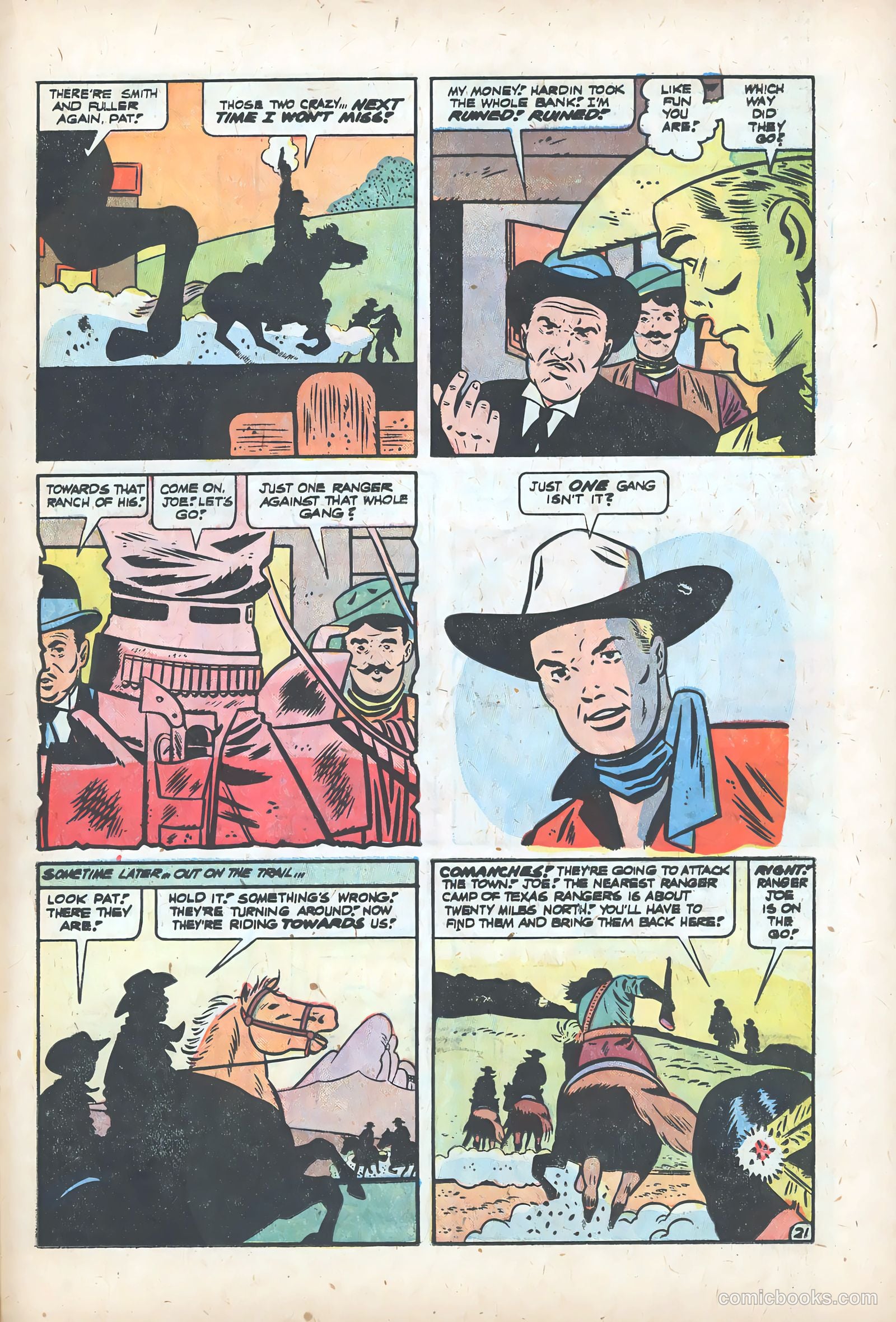 Superior Stories #4 (1955) — page 23 of 36