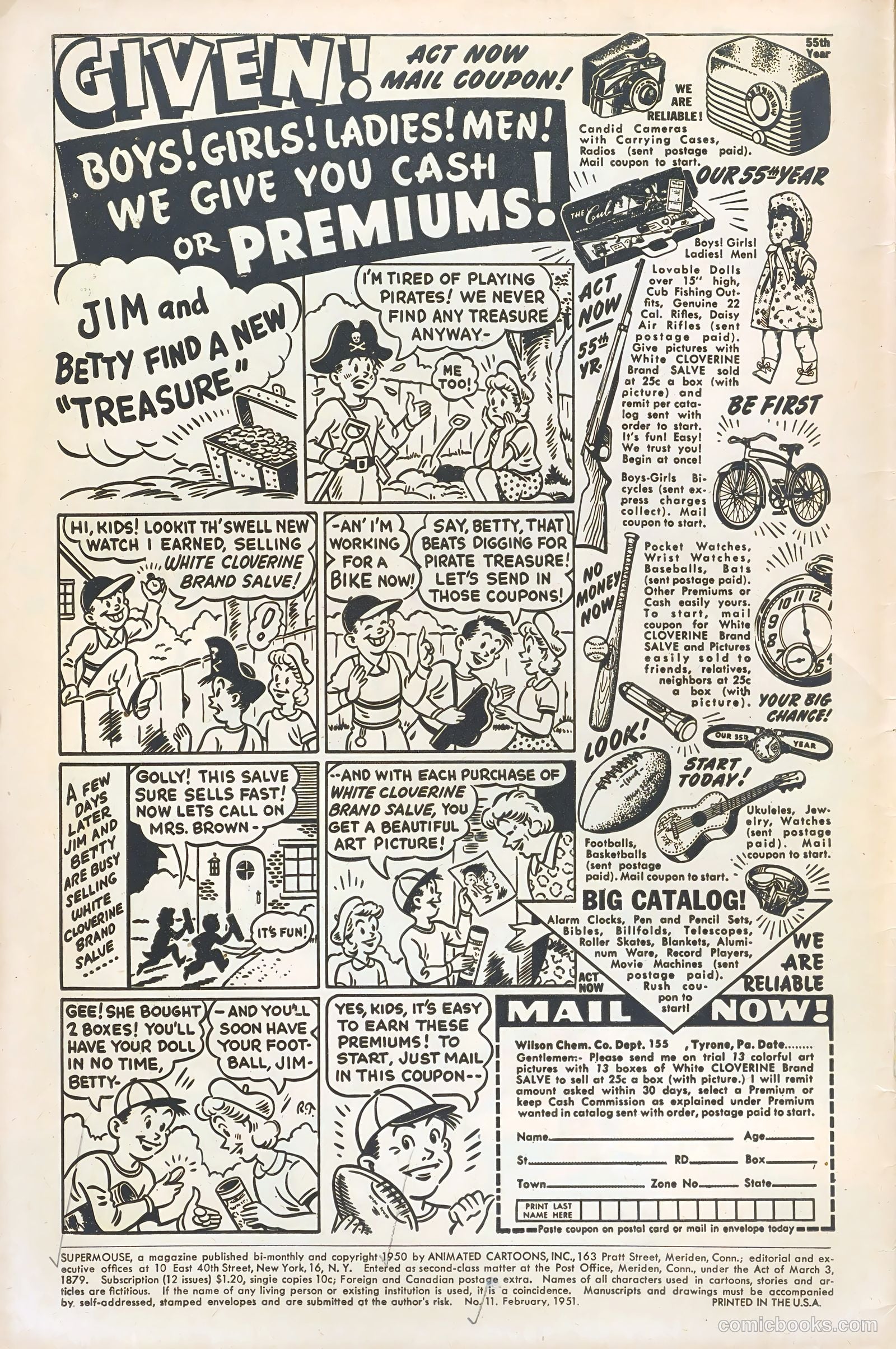 Supermouse #11 (1951) — page 2 of 36