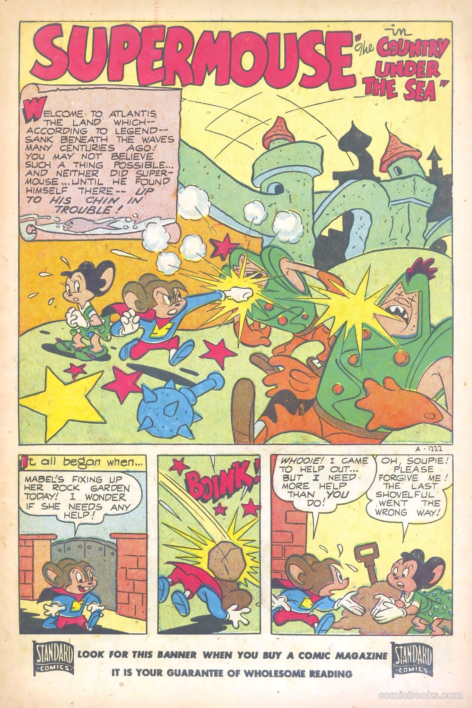 Supermouse #12 (1951) — page 3 of 36