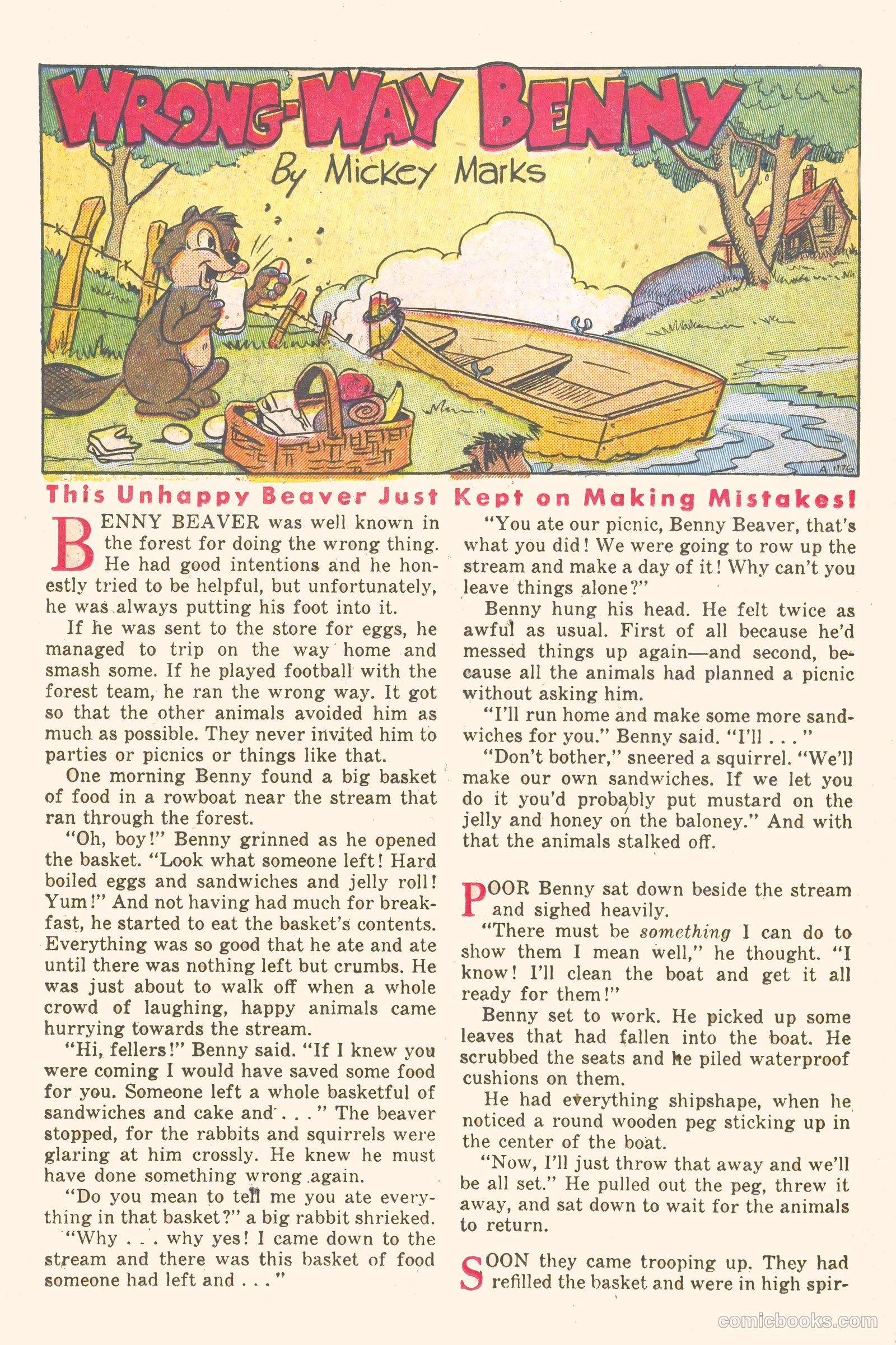 Supermouse #12 (1951) — page 22 of 36