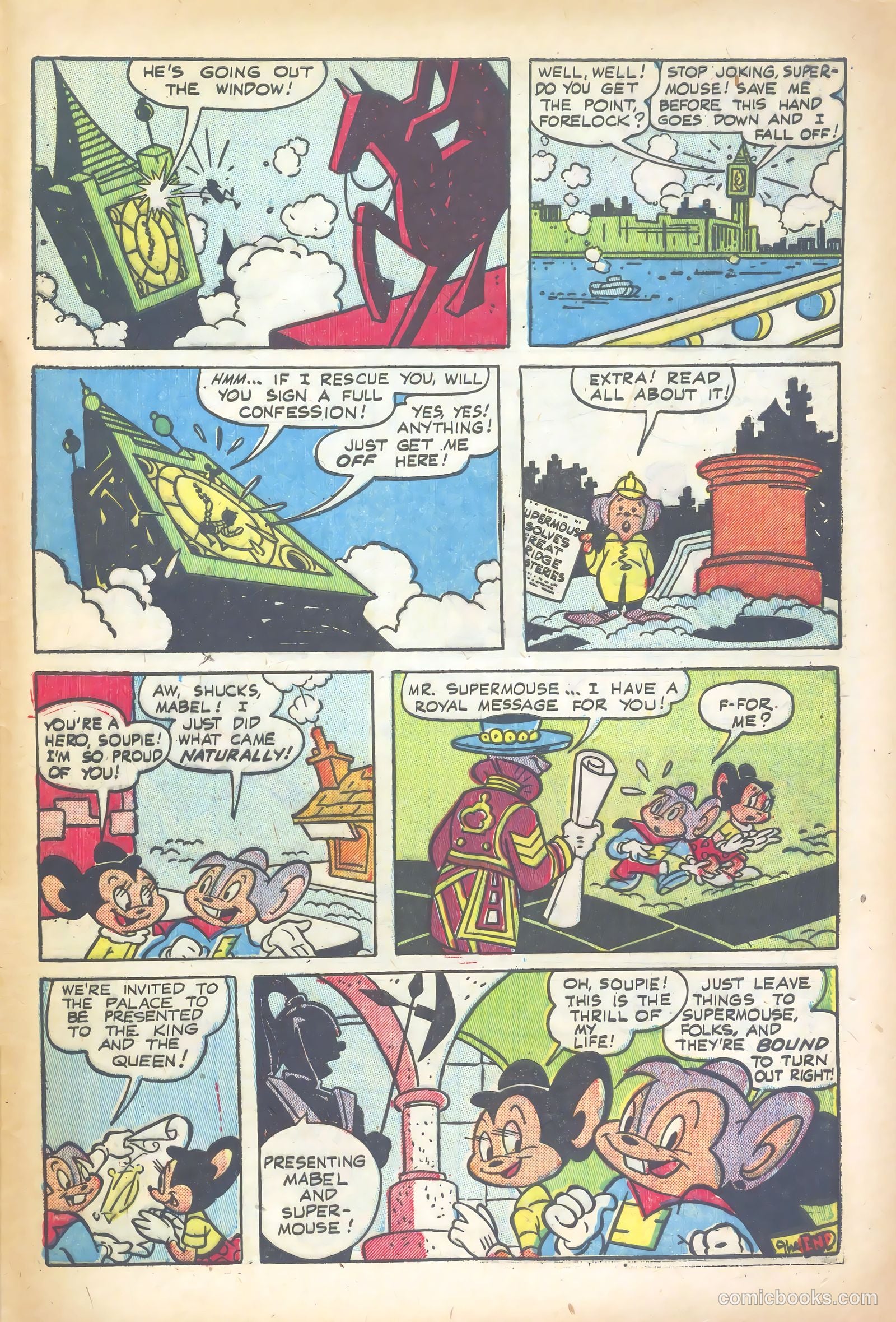 Supermouse #13 (1951) — page 33 of 36