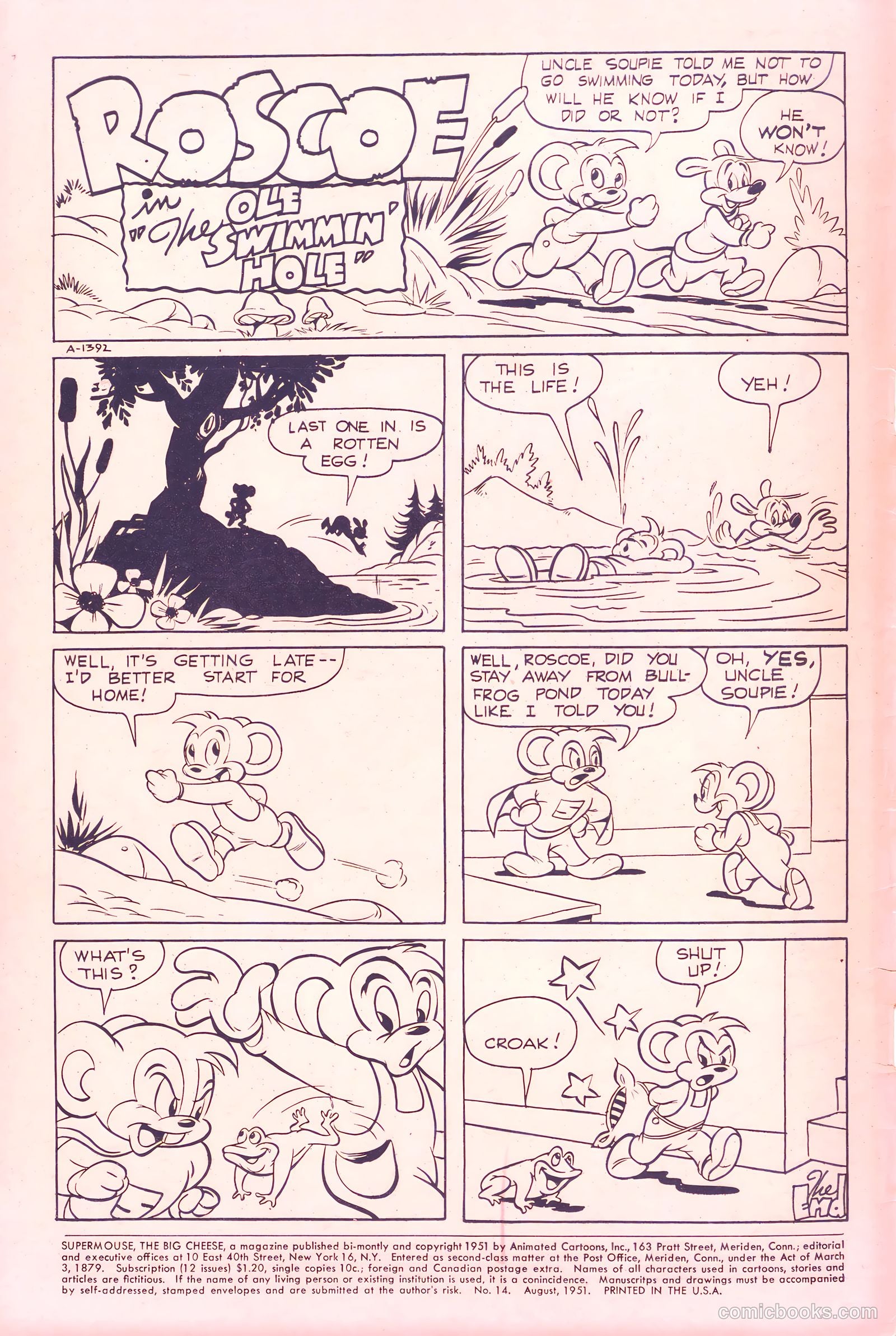 Supermouse #14 (1951) — page 2 of 36