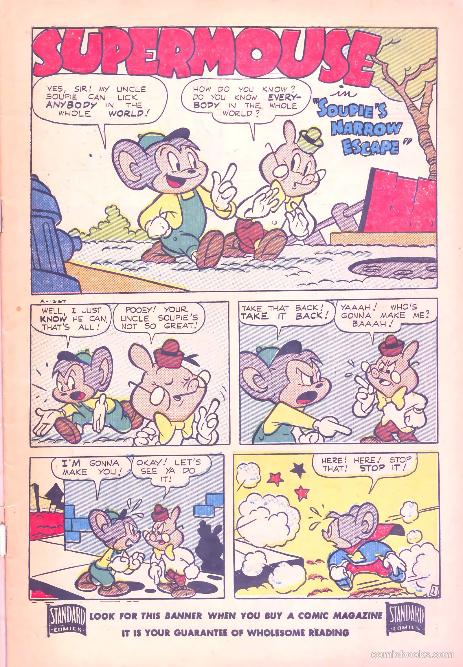 Supermouse #14 (1951) — page 3 of 36