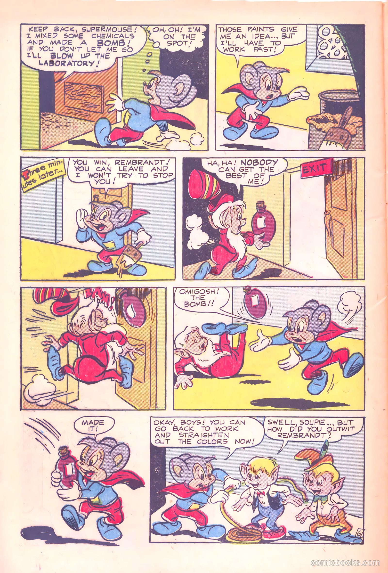 Supermouse #14 (1951) — page 32 of 36